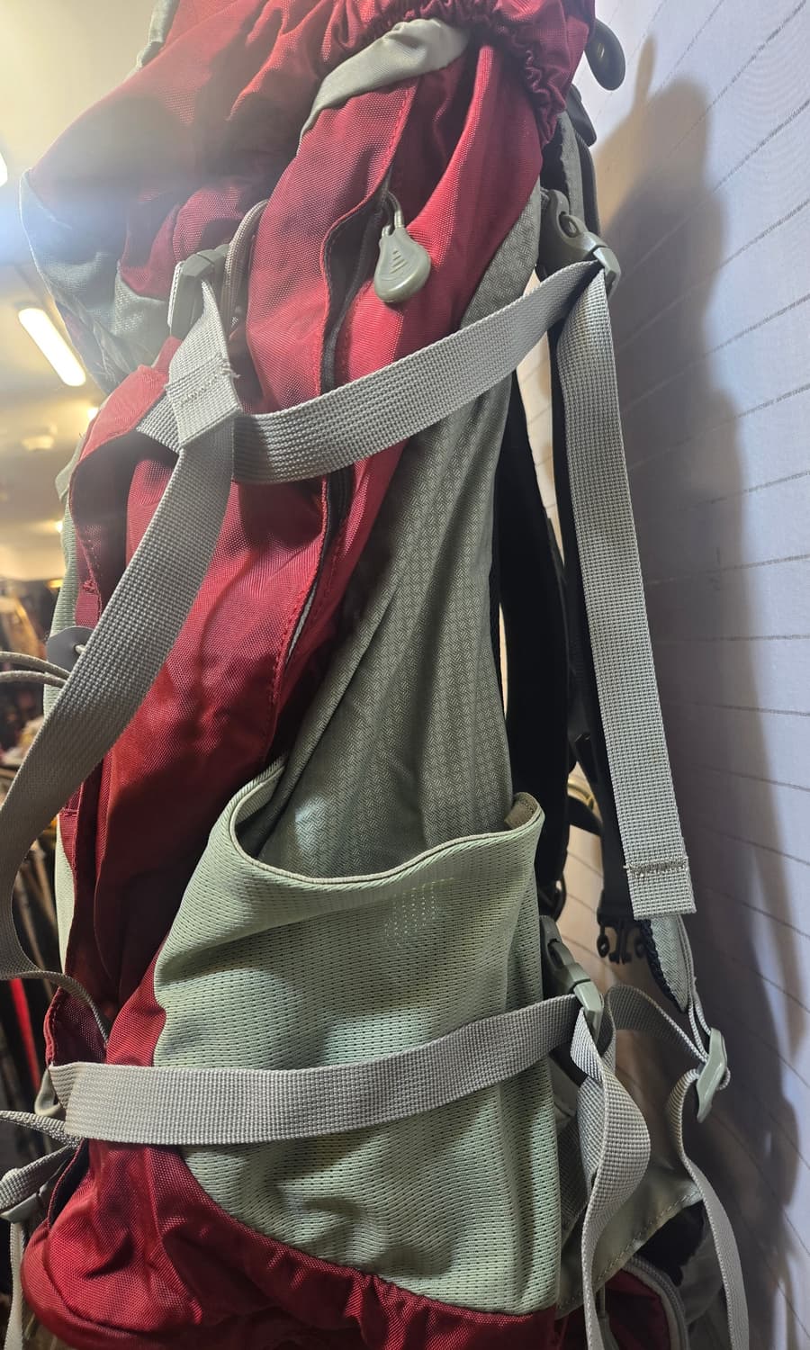 오스프리 등산 배낭 레드/그린 상품이미지4