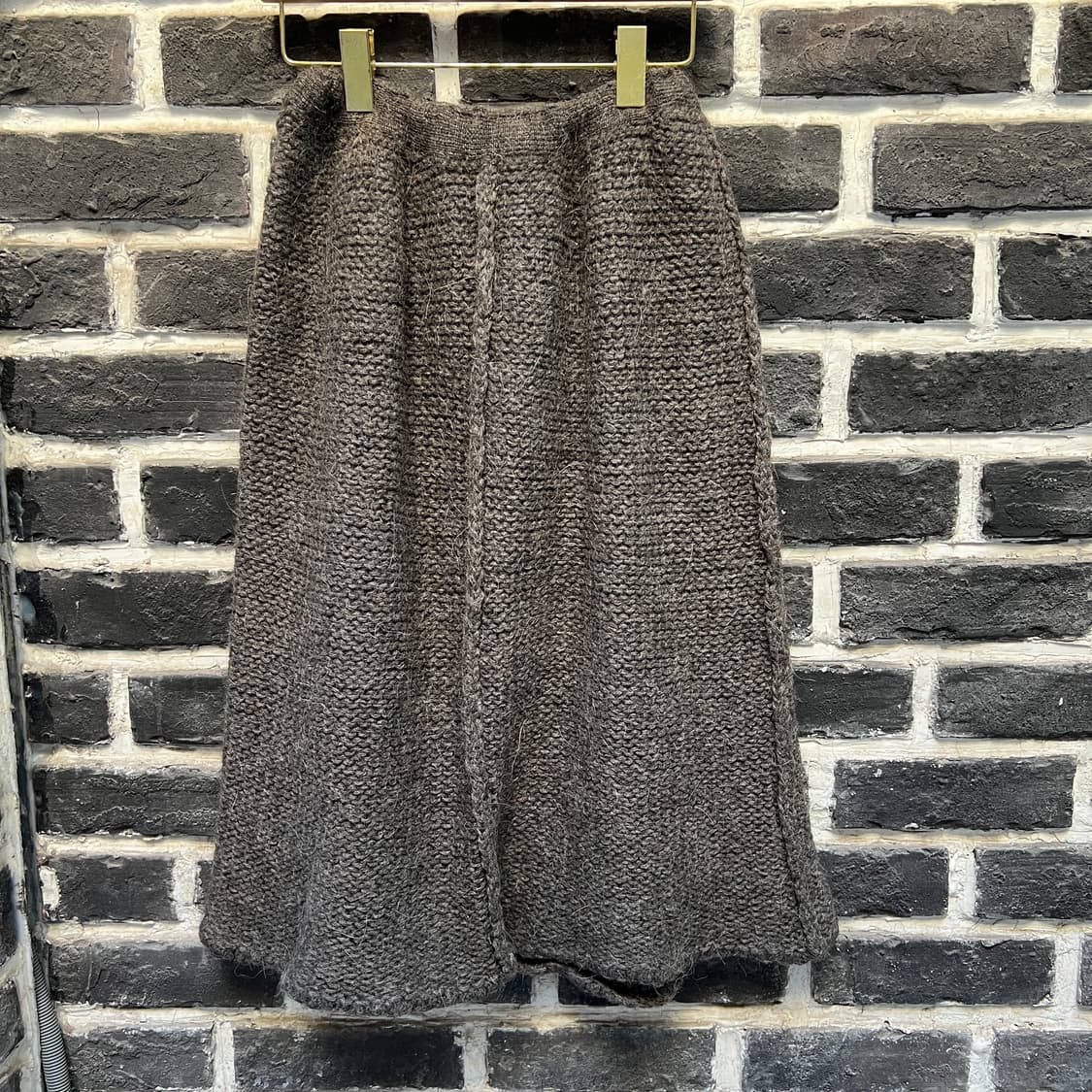 80s 꼼데가르송 니트 스커트 상품이미지2