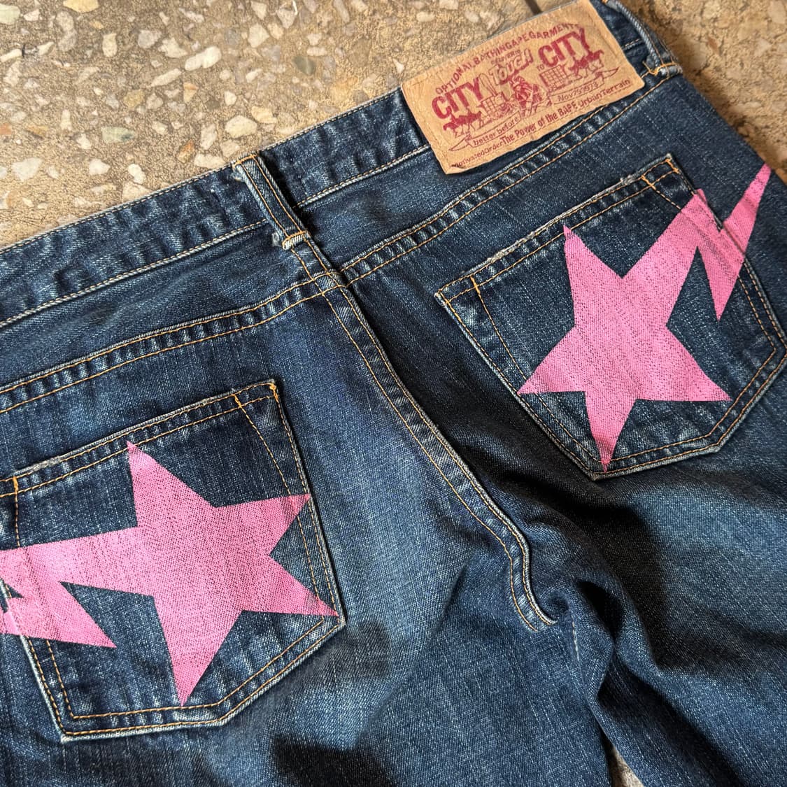 베이프 스타 데님 핑크 32 상품이미지3