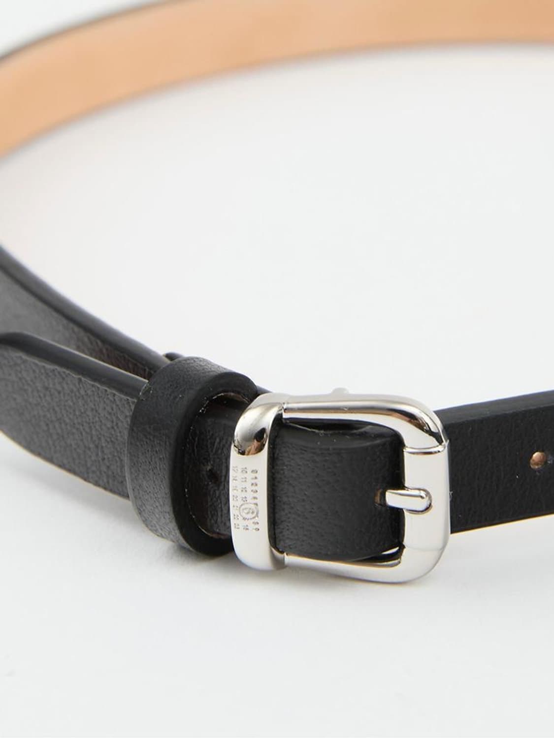 black leather buckle choker 상품이미지4