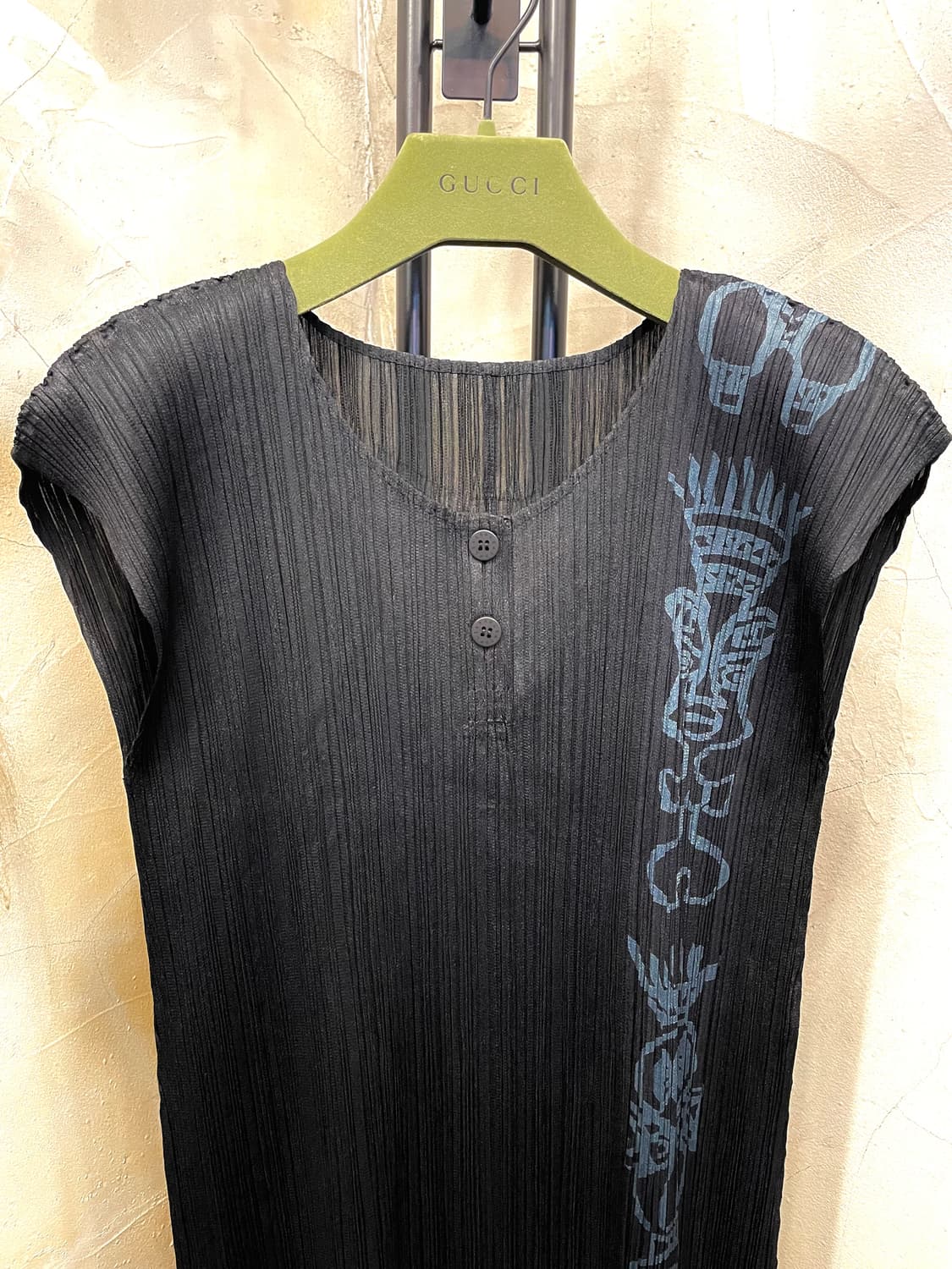 PLEATS PLEASE ISSEY MIYAKE 토템폴 프린트 프렌치 3 상품이미지5