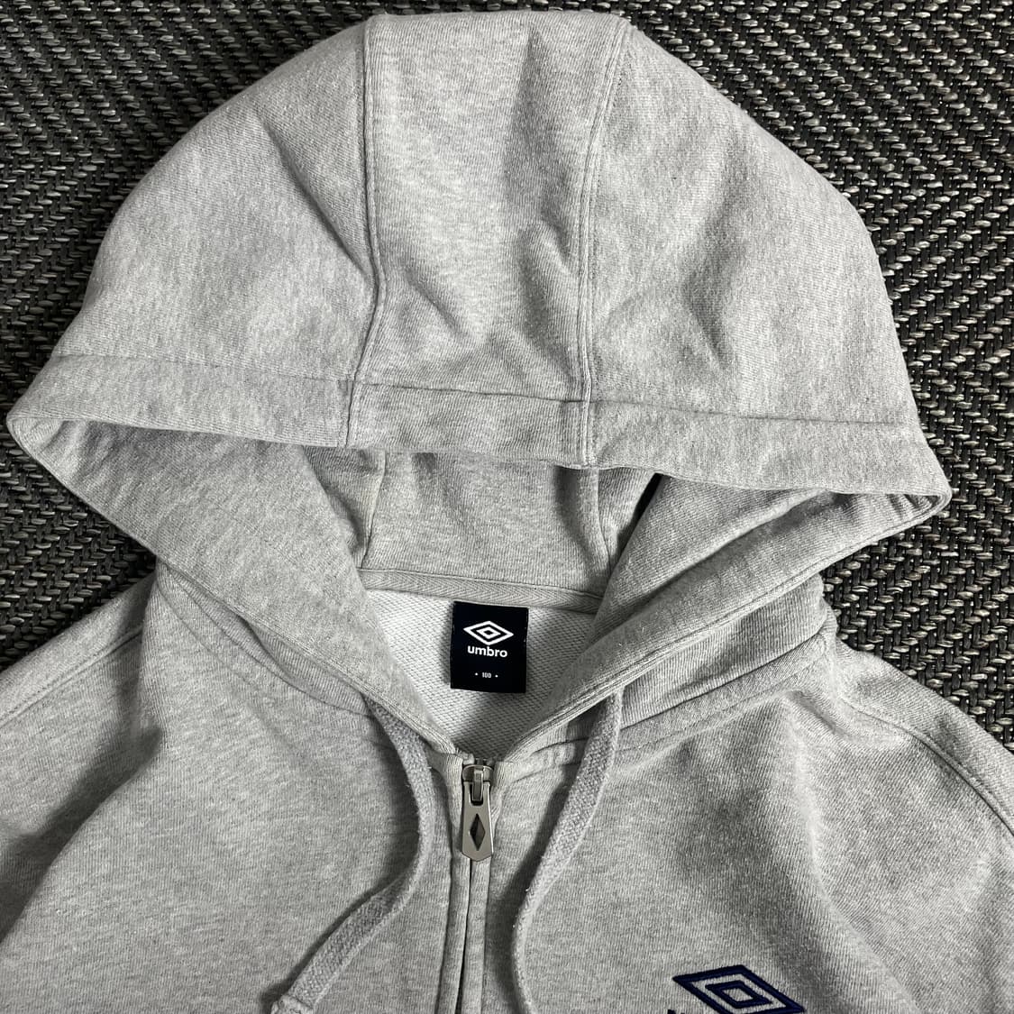 엄브로 미니멀 박시핏 후드 집업y 2915 상품이미지5