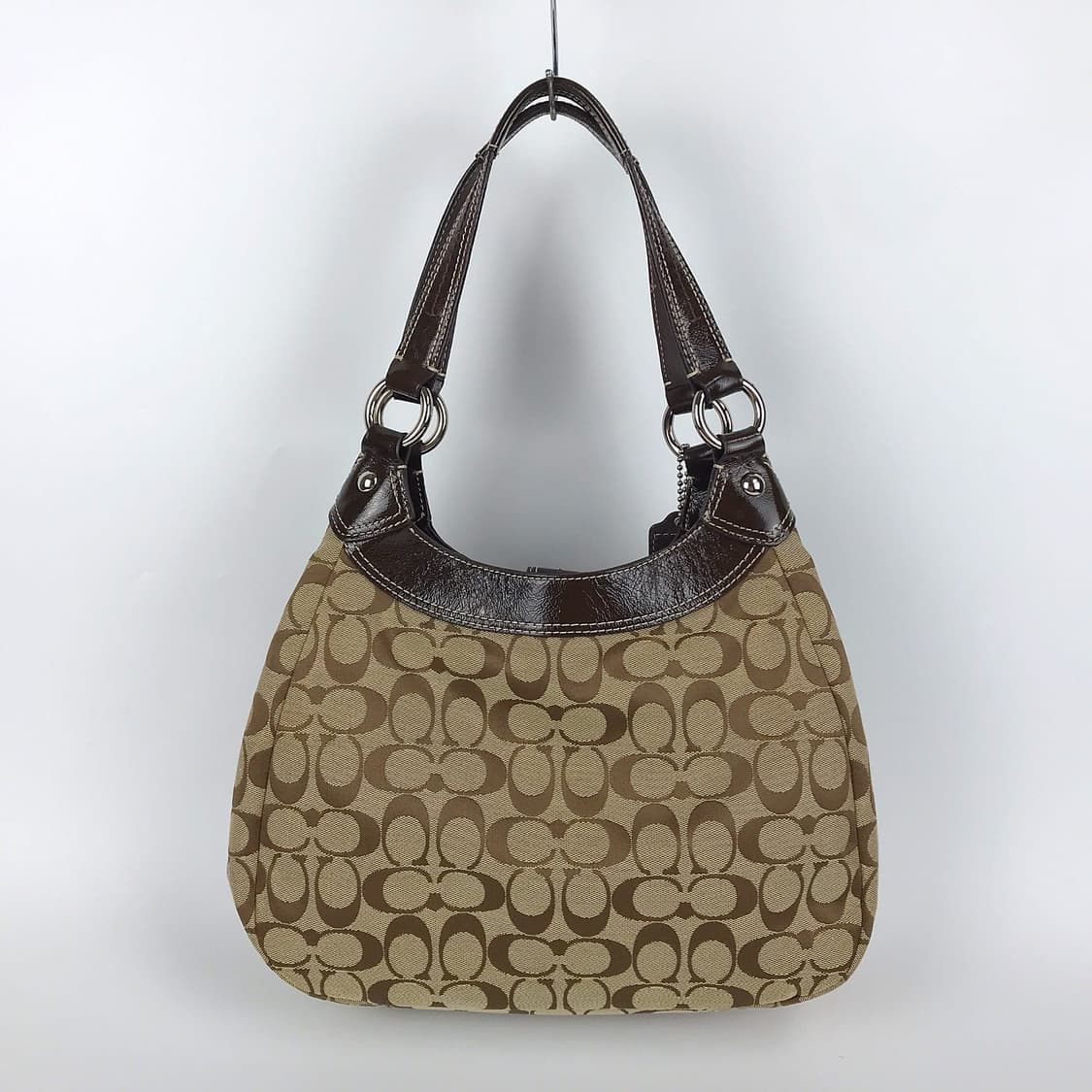 코치 COACH Y2K 시그니처 자카드 호보백 숄더백 가방 상품이미지7