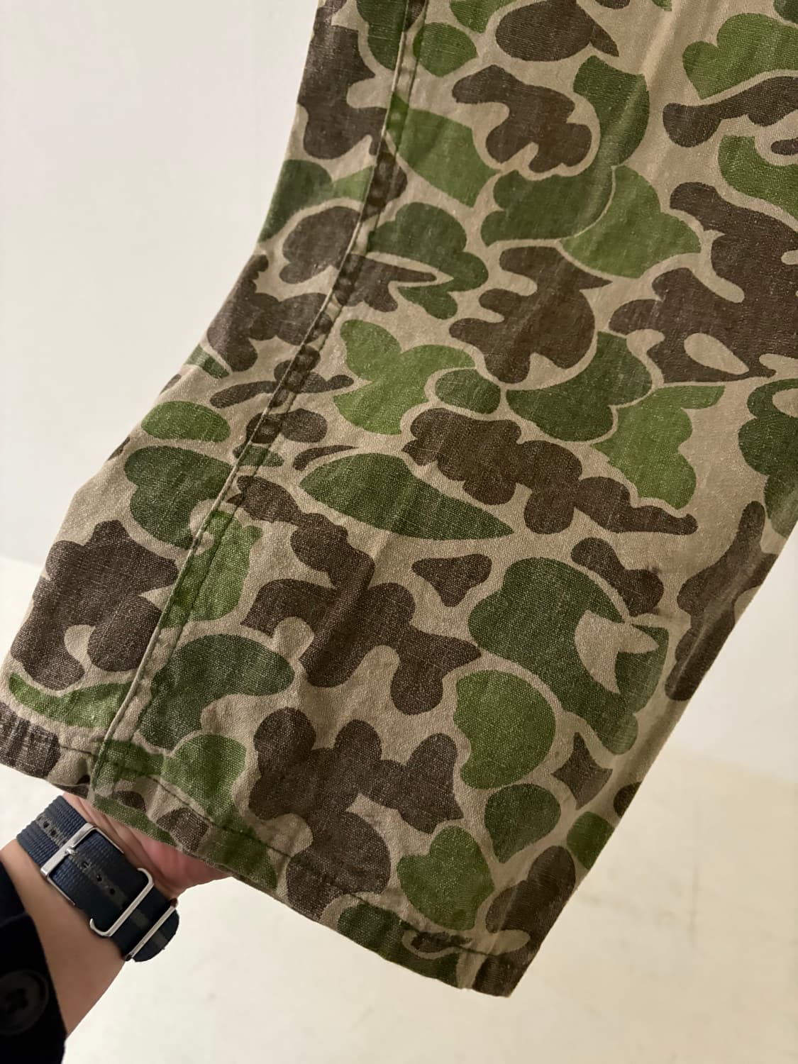 70‘s Vtg Duck hunter camo Fatigue Pant  상품이미지6