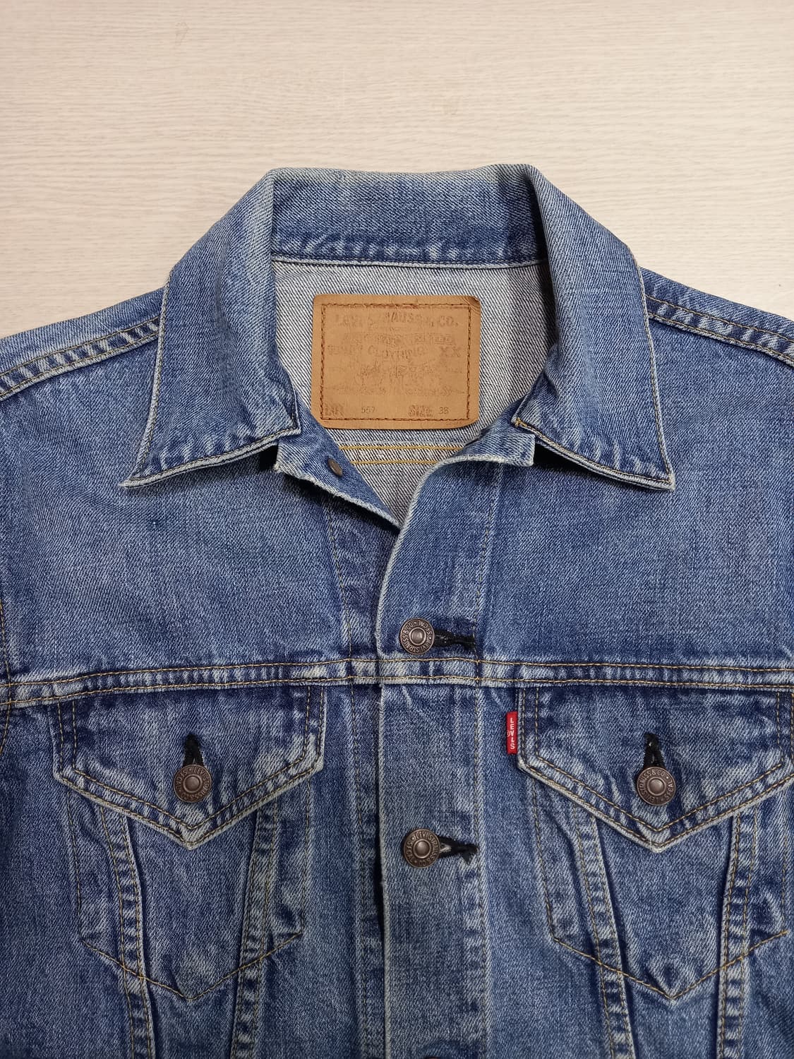 M95 빅E 리바이스567 Jap 빈티지 데님자켓 M-05 상품이미지4