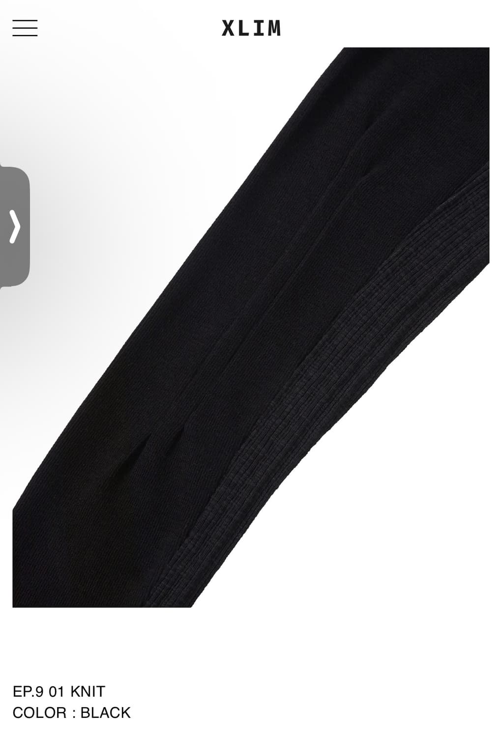 EP.9 01 KNIT BLACK M 상품이미지3