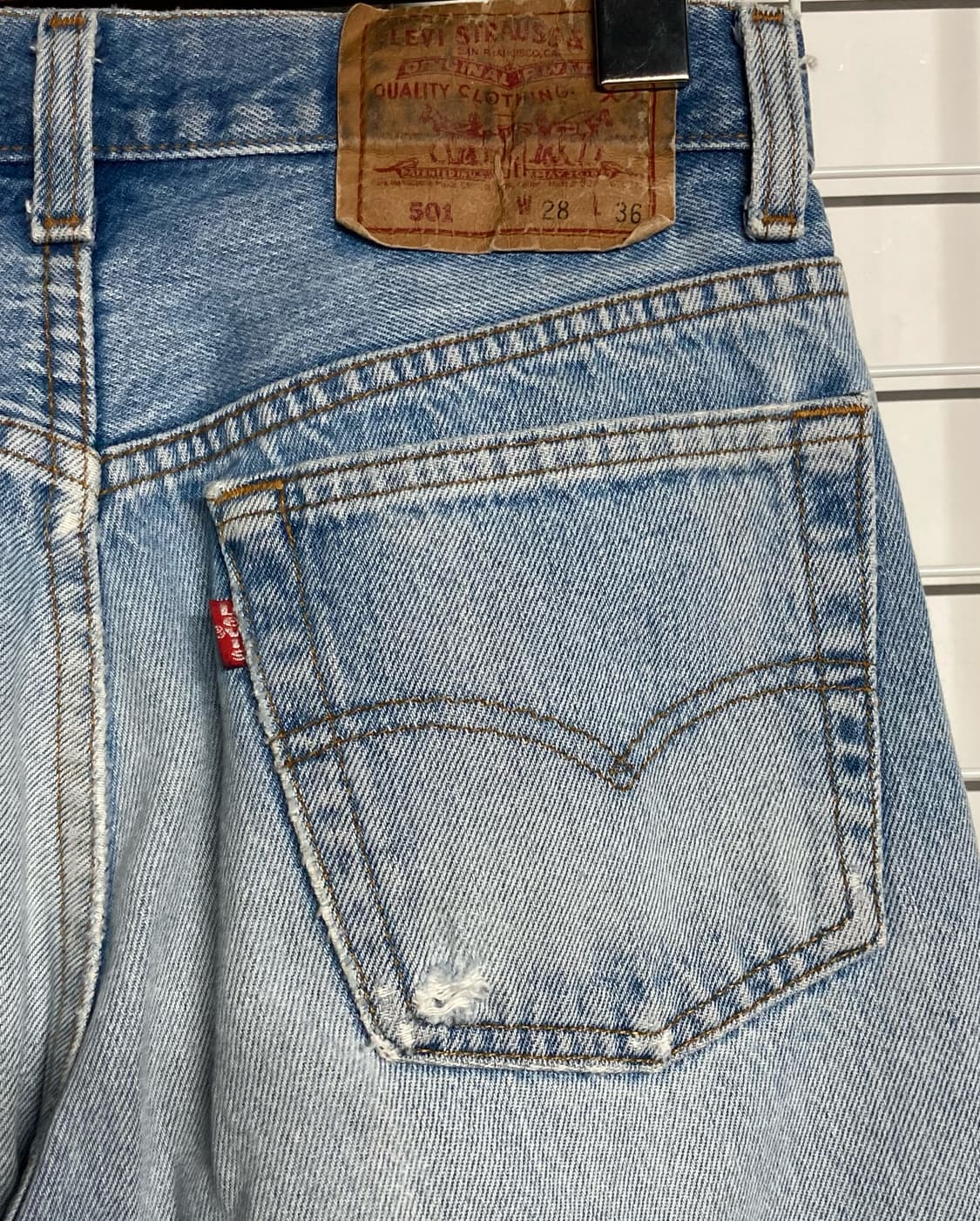90’s 리바이스 501 연청 made in U.S.A 상품이미지6