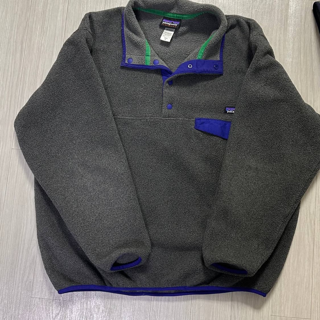 patagonia 파타고니아 신칠라 헤비웨이트 그레이 블루 M 상품이미지3