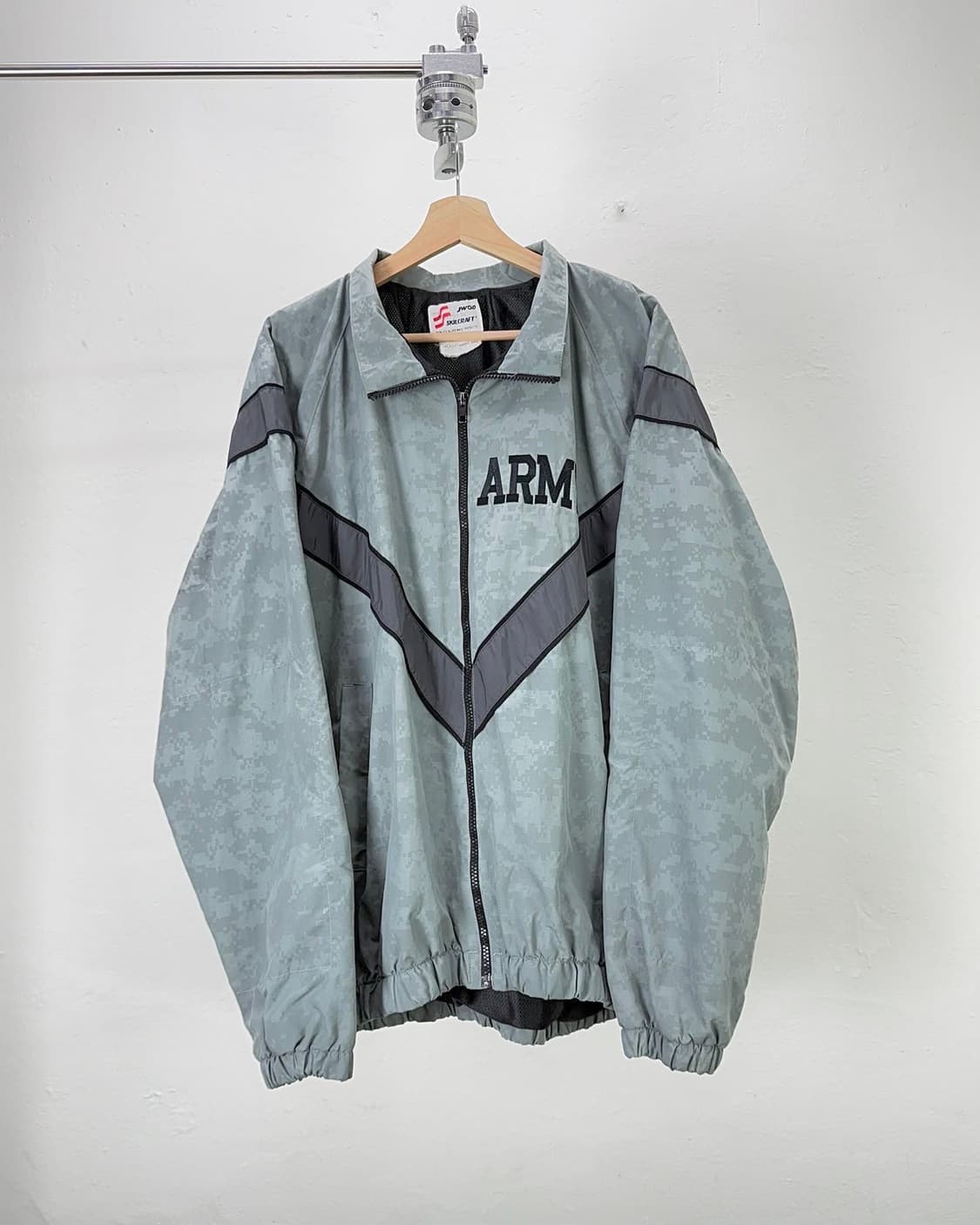 U.S.ARMY IFPU 미육군 그레이 집업 자켓 상품이미지1