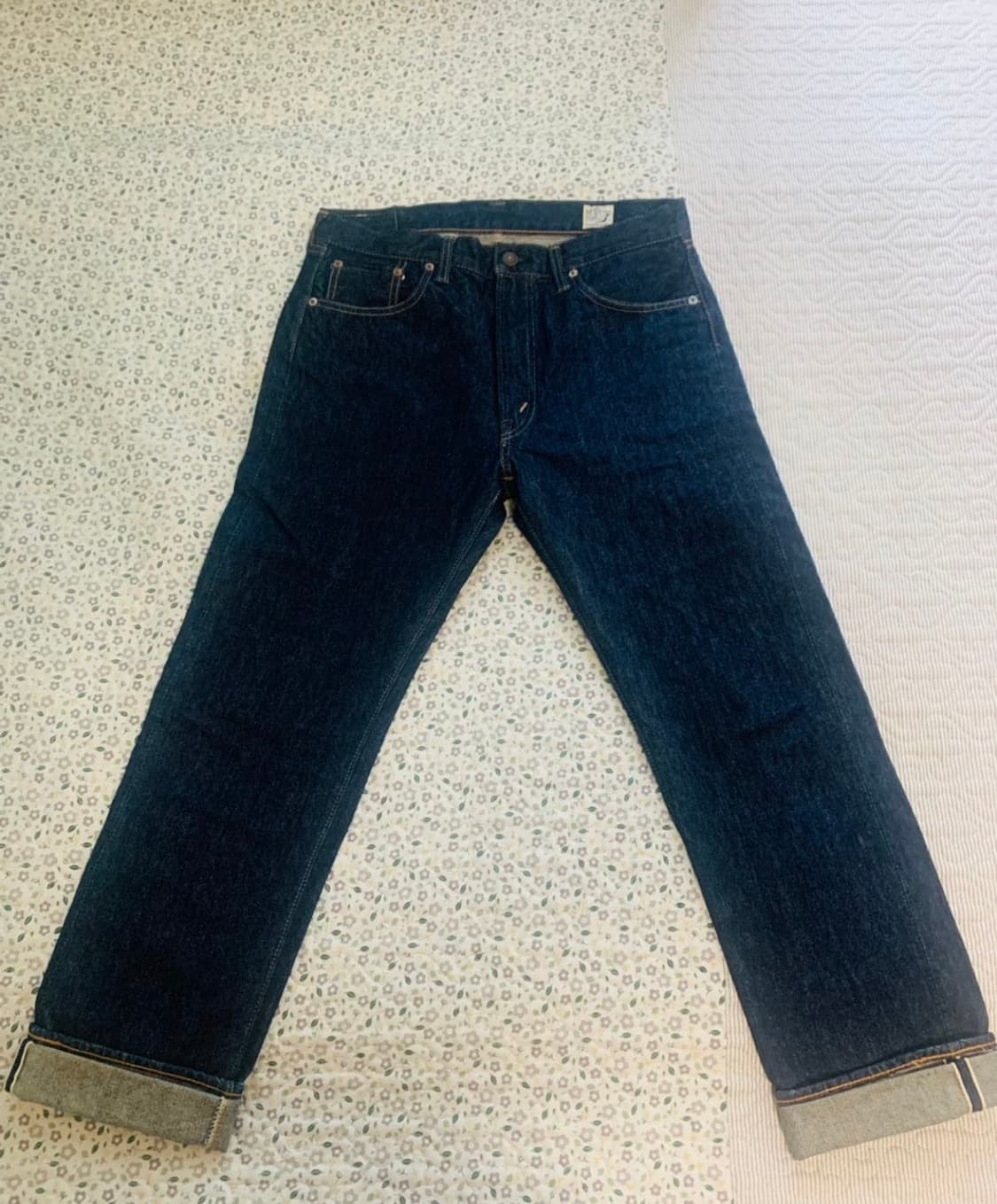 오어슬로우 아이비핏 데님 107 원워시 상품이미지4