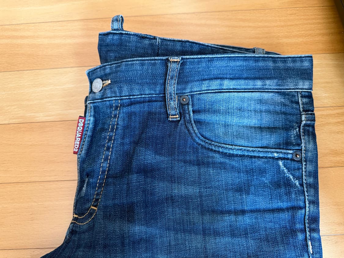 디스퀘어드 DSQ D2 디퀘 데님 청바지 54사이즈 정품 정품입니다 엘라 상품이미지3