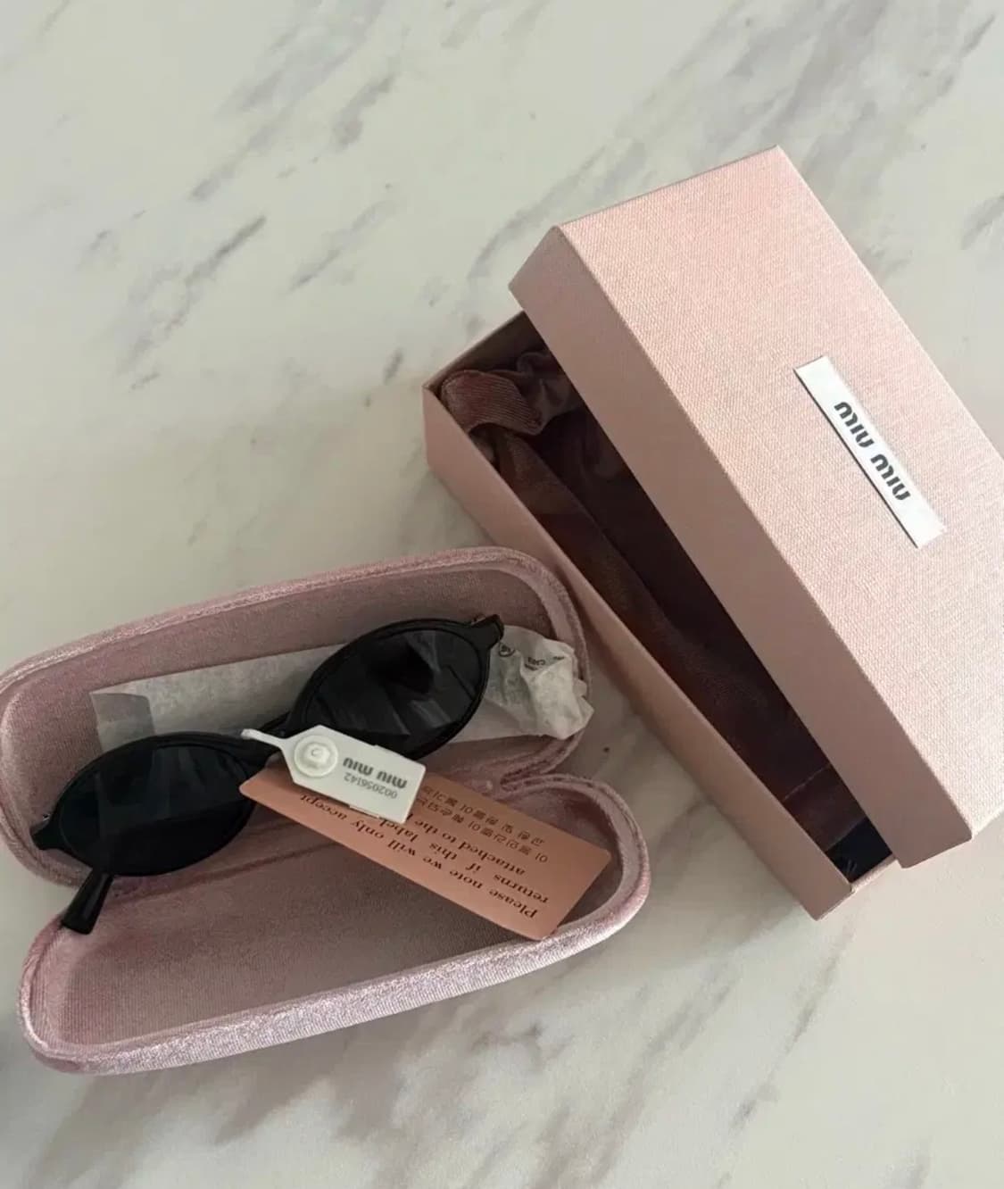 미우미우 리가드 선글라스 블랙 새상품 상품이미지1