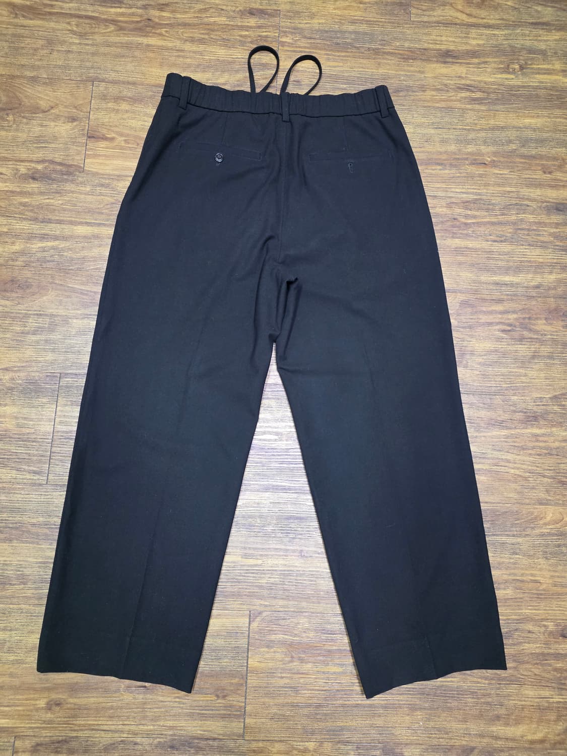 타임 와이드 드로우스트링 팬츠 상품이미지7