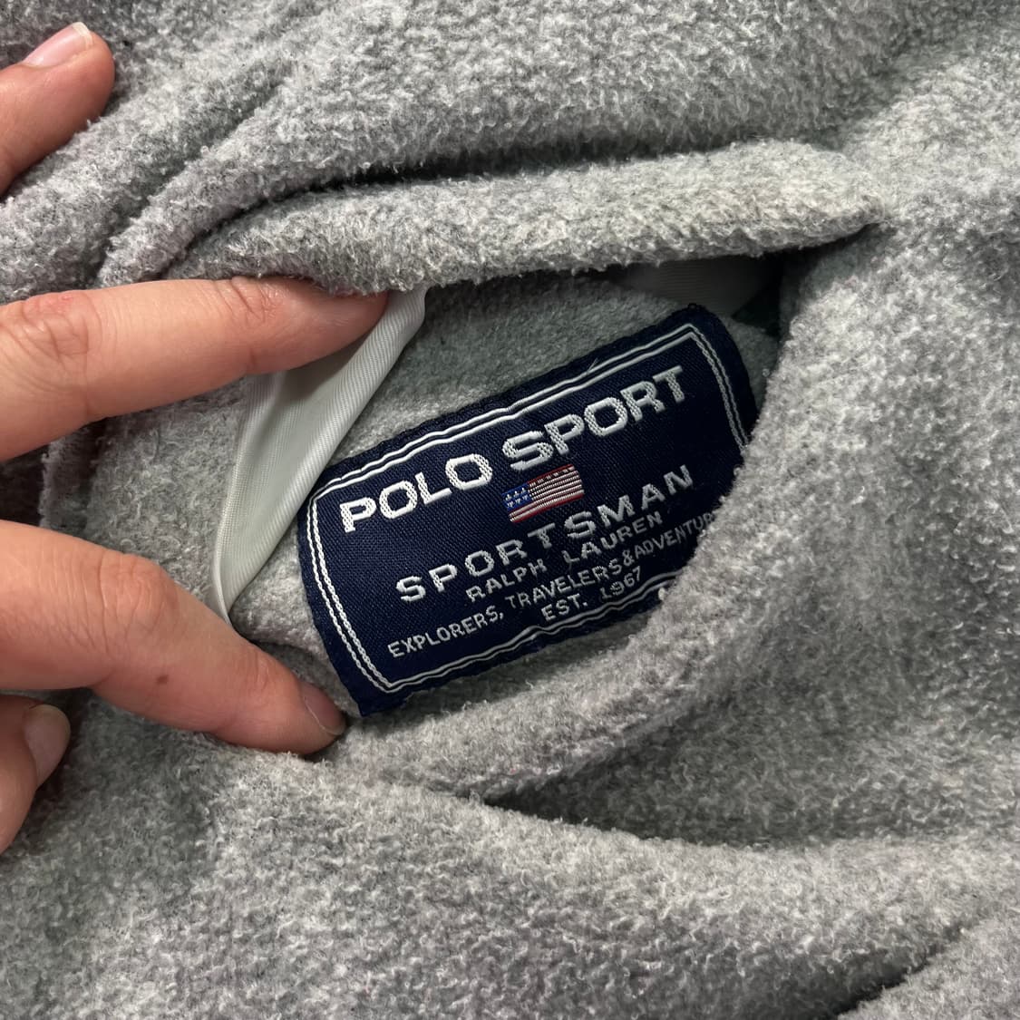 105 폴로랄프로렌 스포츠 리버시플 플리스 후디 자켓 상품이미지8