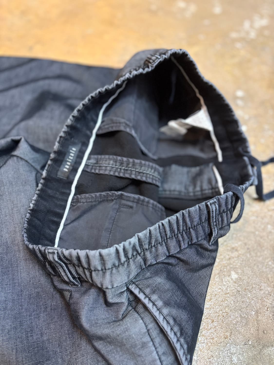 빠니깔레 드로우 스트링 면스판 팬츠  상품이미지5