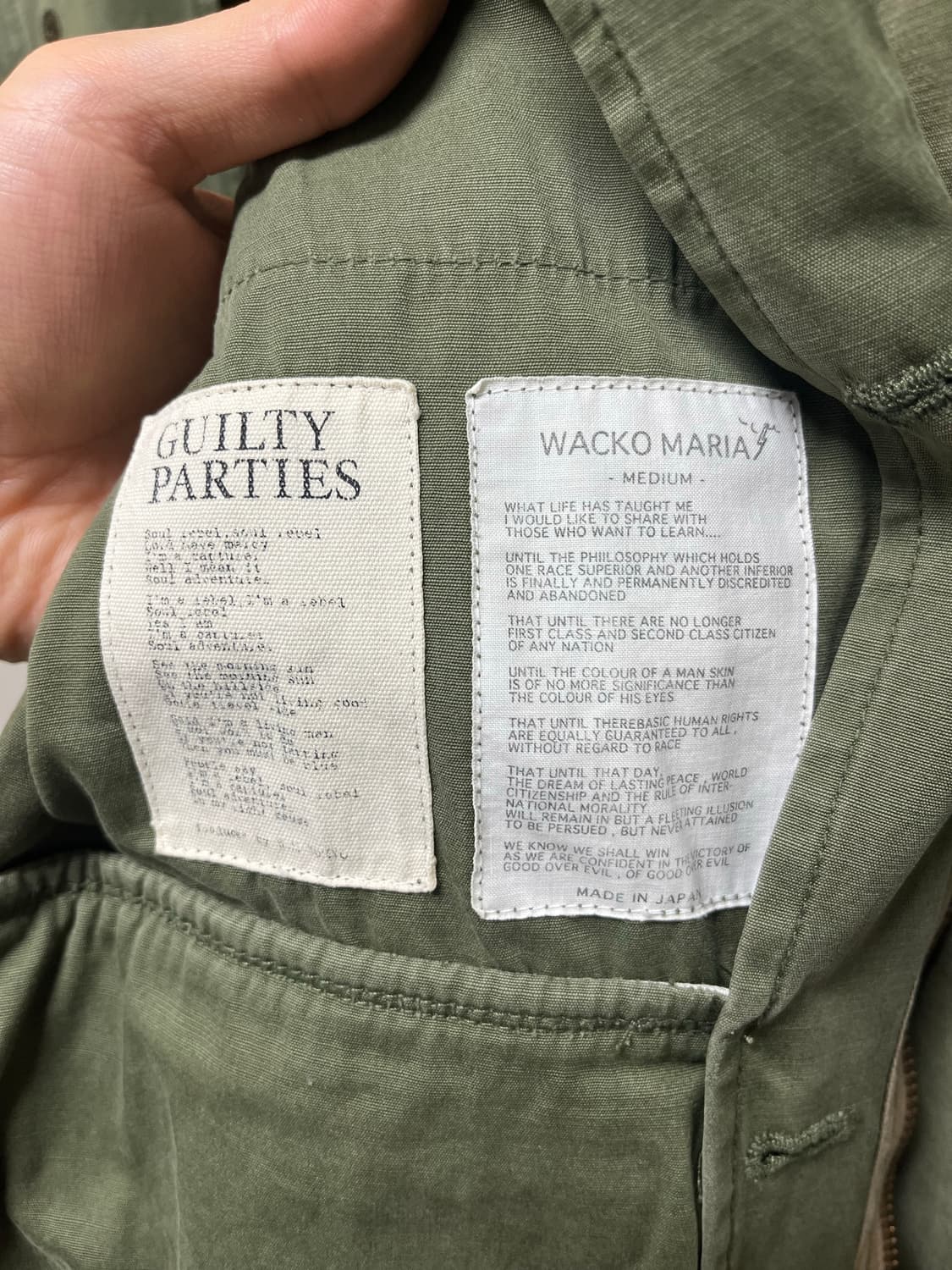 Wacko maria m-65 field parka 상품이미지5