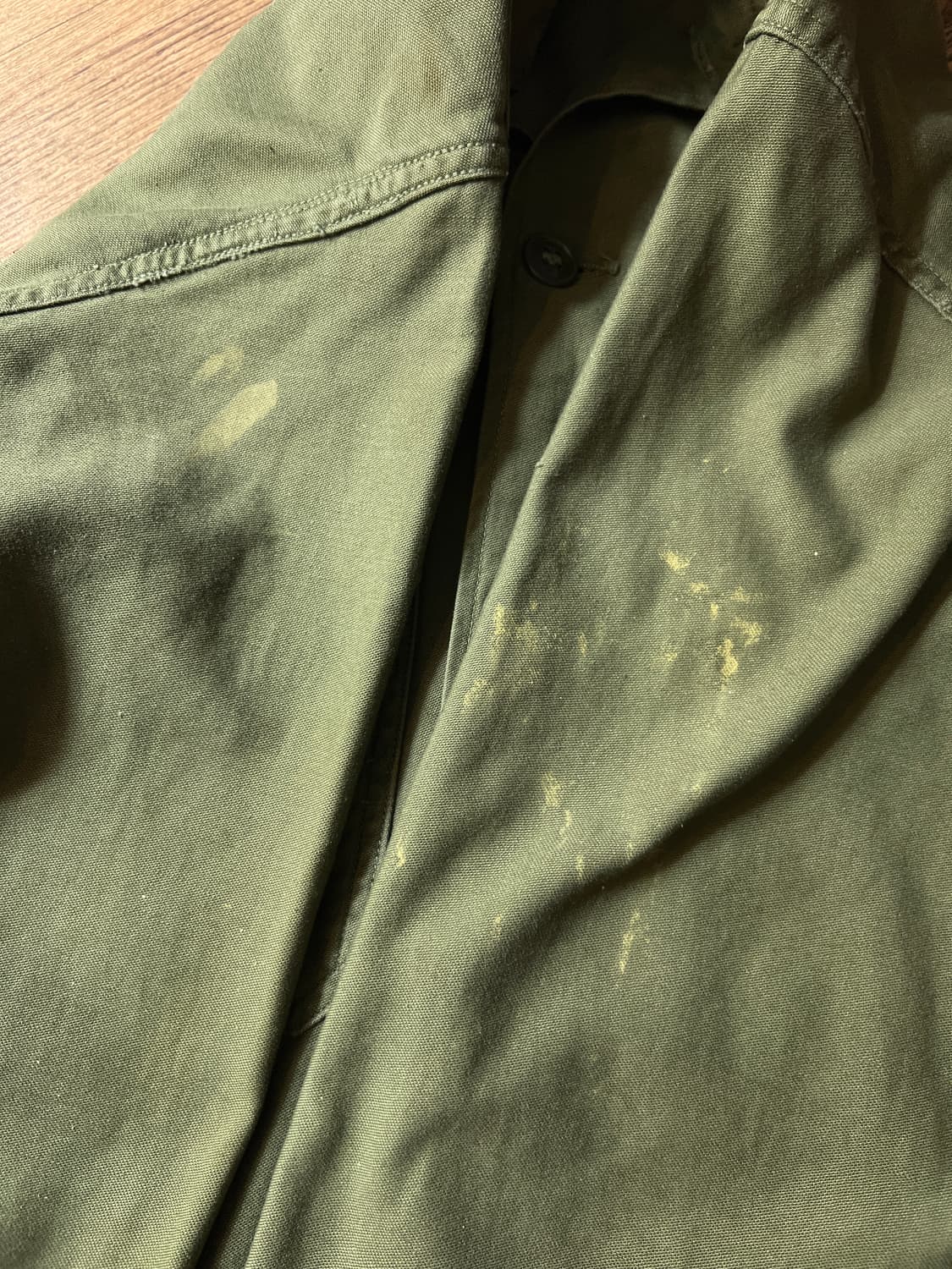 [S]60's 오리지널 U.S ARMY OG-107 밀리터리 셔츠 상품이미지5