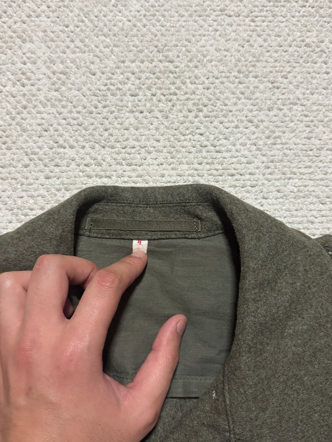 90s 서독 Bundeswehr 울 필드 자켓 4 상품이미지2