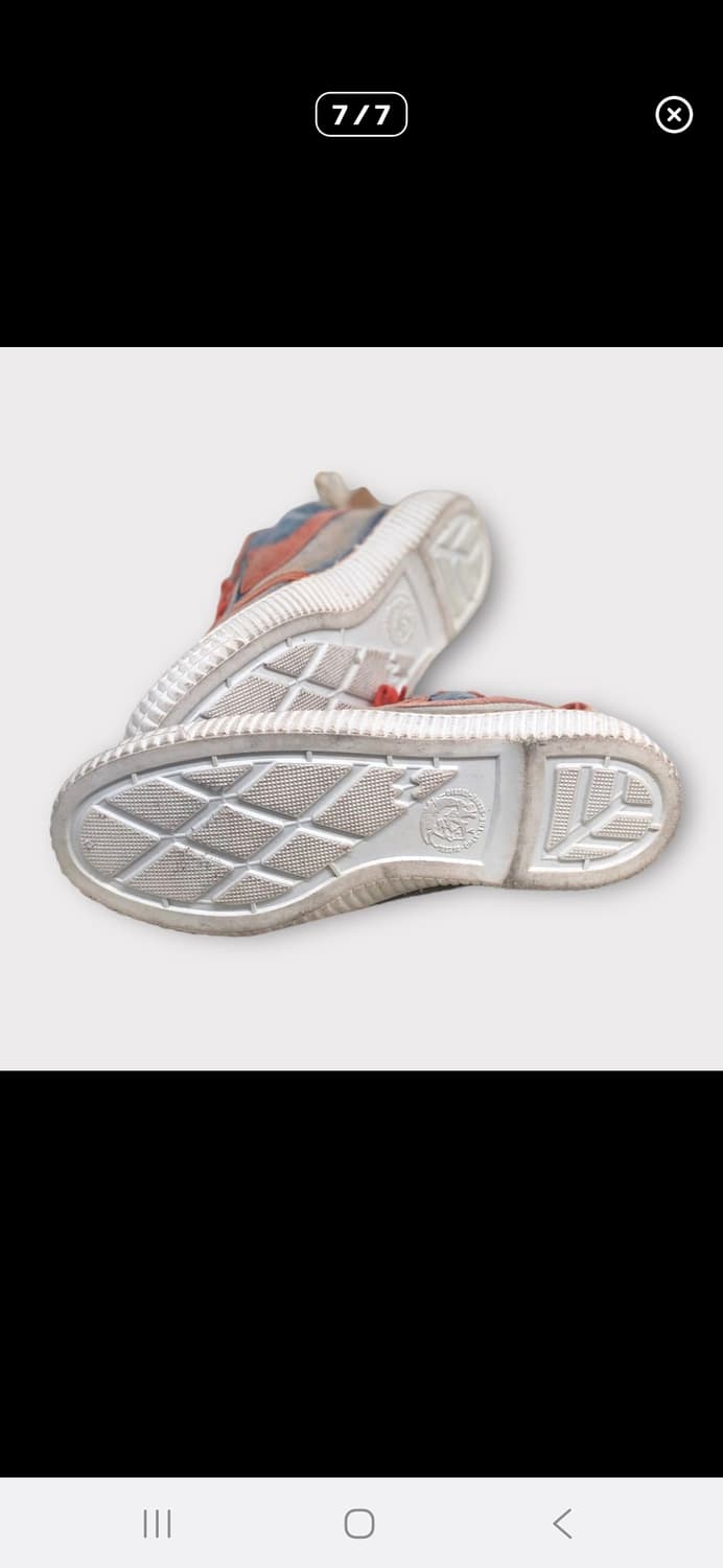 (마지막특가) 디젤 더티워싱 데님하이탑 스니커즈 상품이미지7