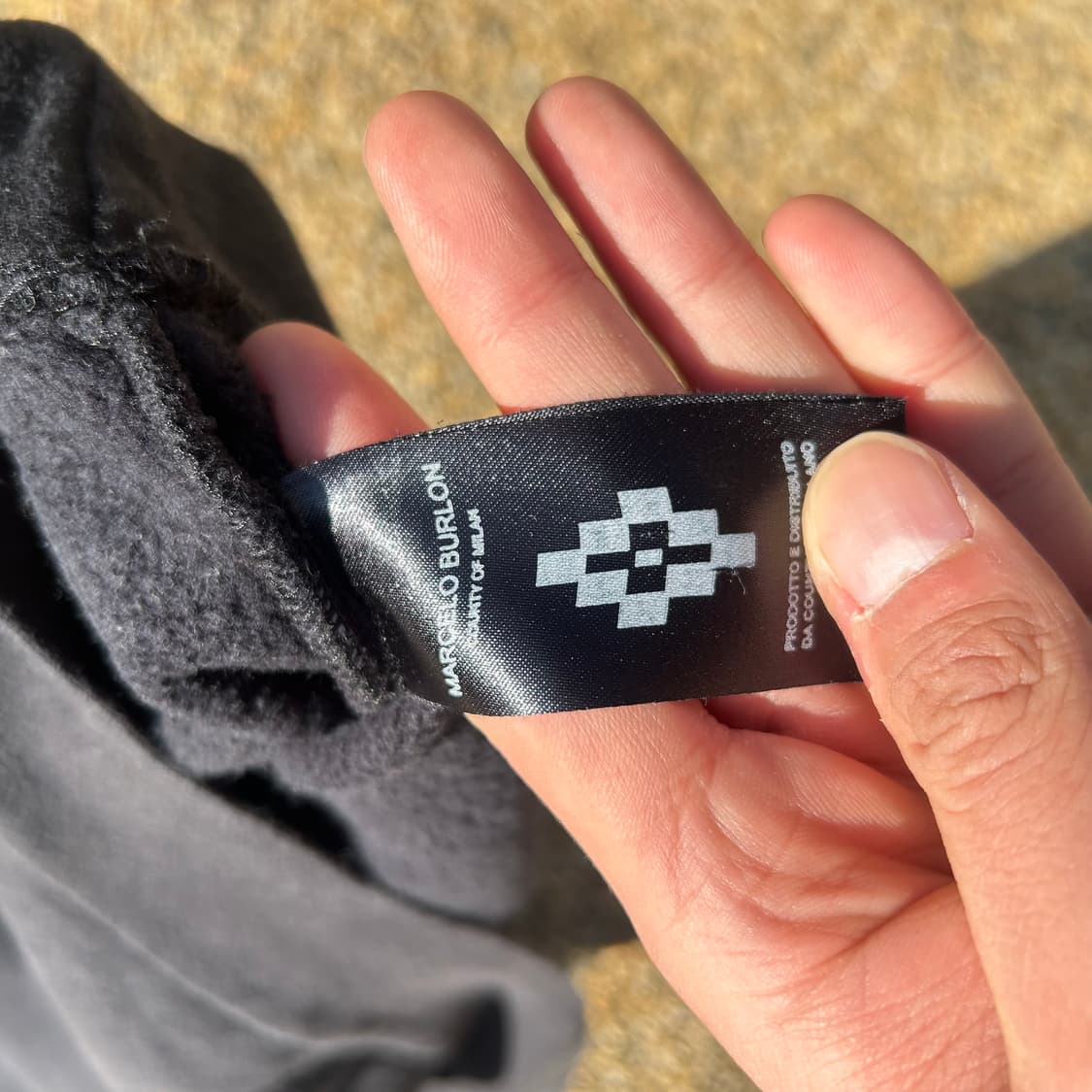 마르셀로불론 블랙 스웻셔츠  상품이미지7