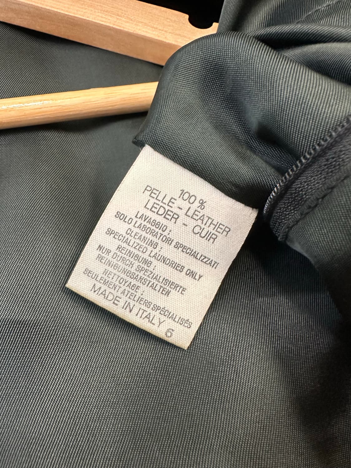 ( 100-105)지안프랑코페레 펠레가죽 봄버 자켓 상품이미지7