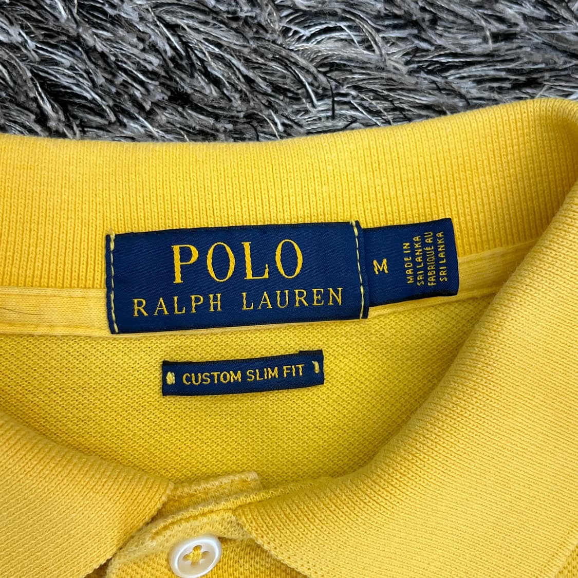 폴로랄프로렌 커스텀핏 카라 반팔 티셔츠 (M) 상품이미지3