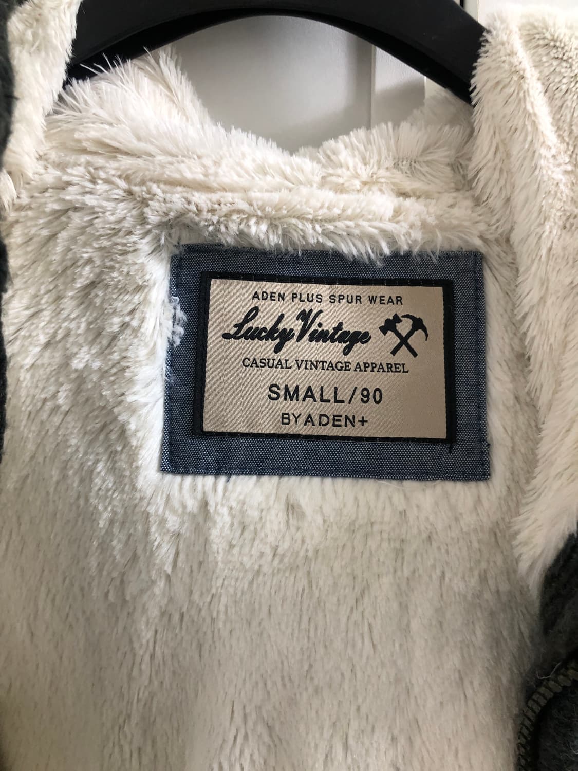 ADEN 토끼털 니트 후드 집업 상품이미지5