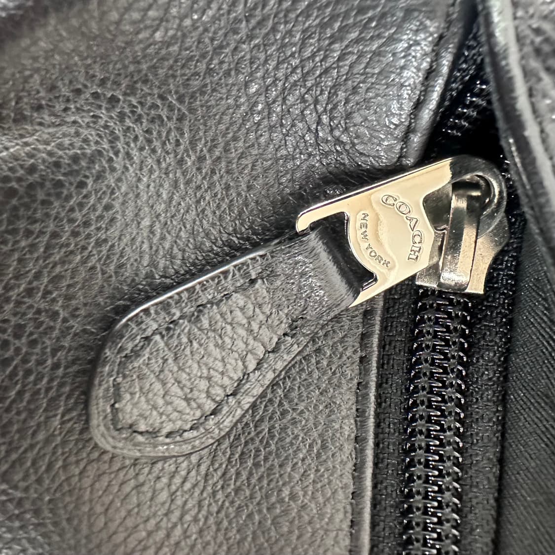 COACH 코치 가죽 백팩 가방 블랙 상품이미지7