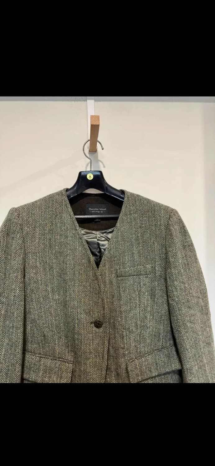 Thursdays island 썰스데이아일랜드 노카라 자켓 상품이미지6