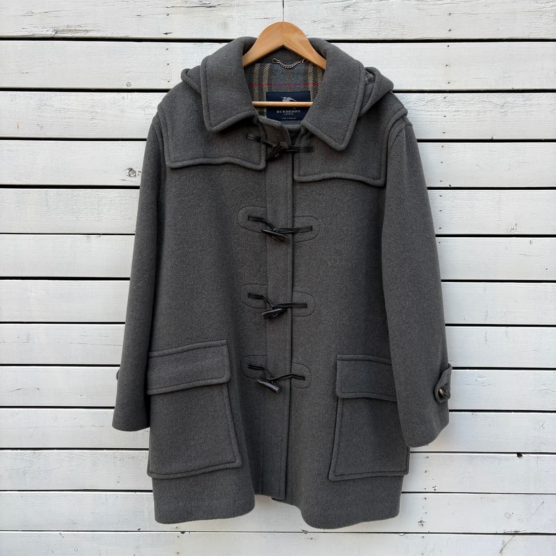 Burberry 버버리 울 더플 코트 상품이미지1