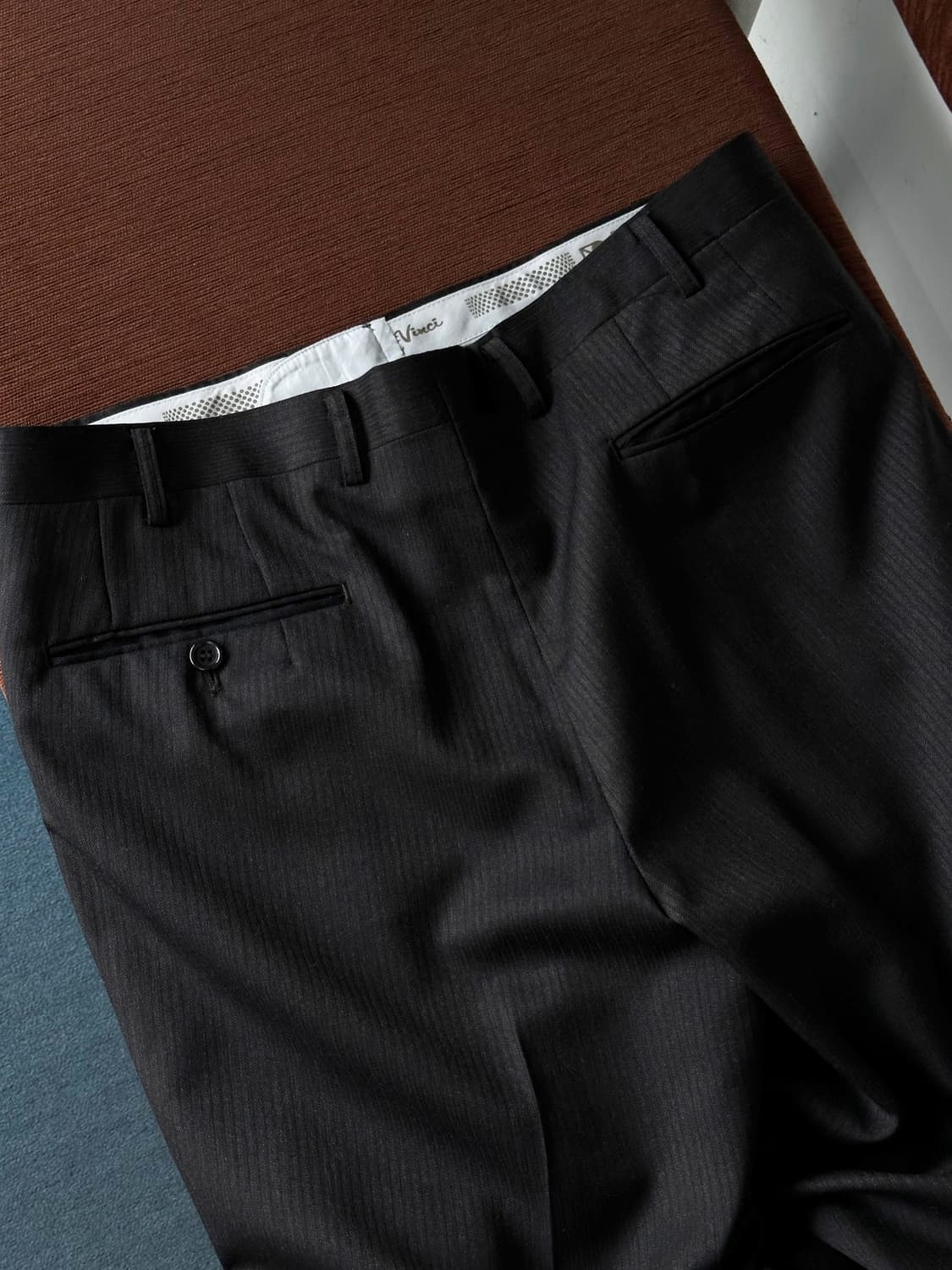 1 pleats light wool wide straight slacks 상품이미지10