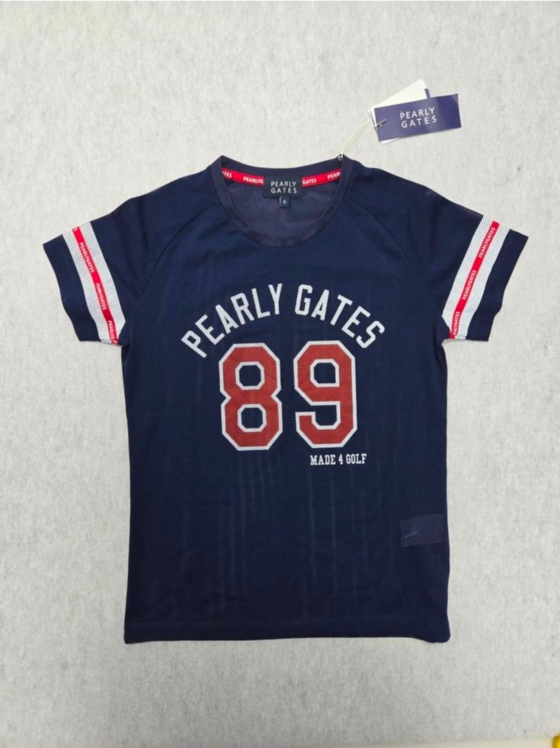 여성 90 파리게이츠 반팔 망사 시스루 상품이미지5