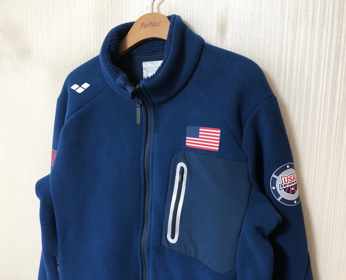 아레나(arena) 미국 수영국가대표팀 플리스자켓 XL 상품이미지6