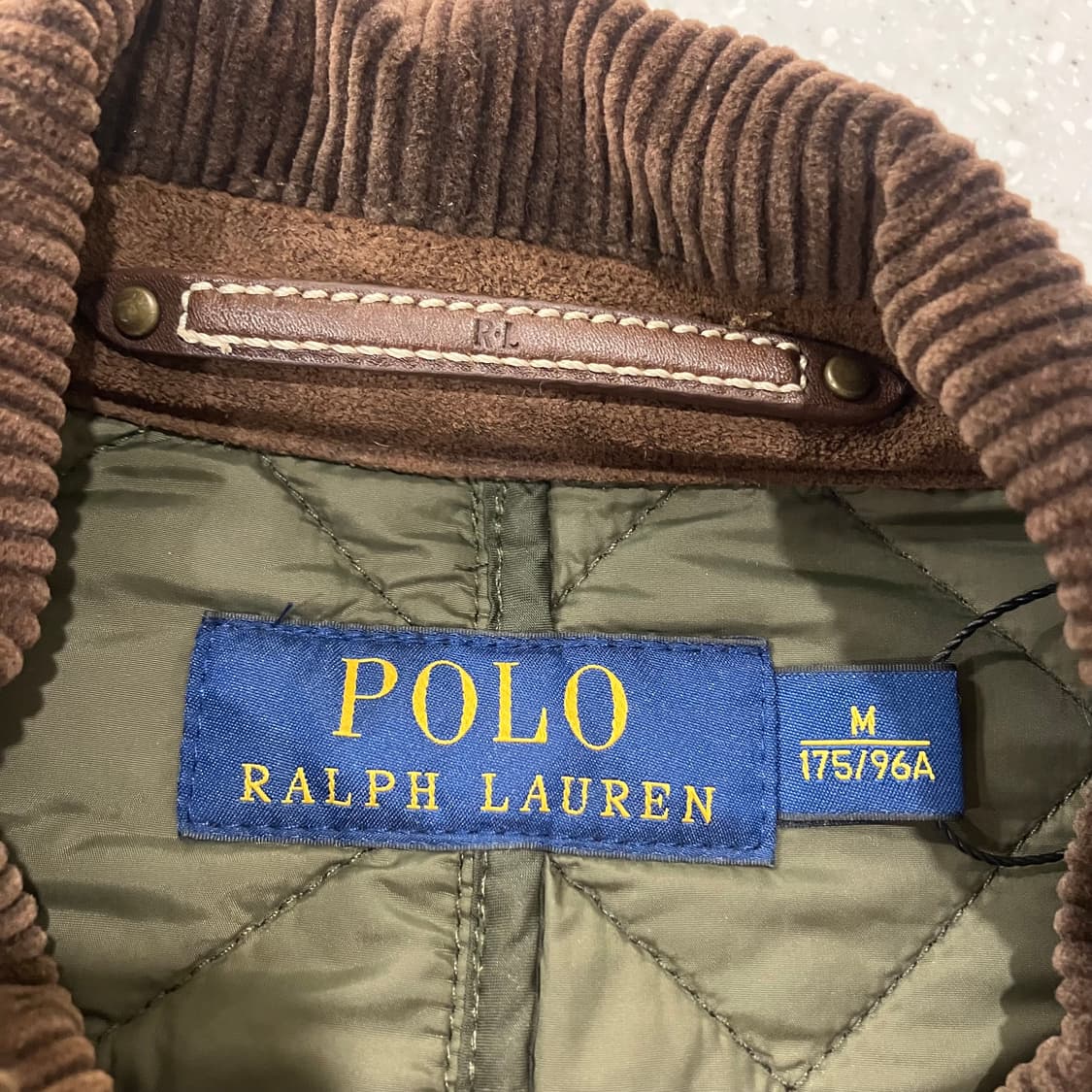 341 폴로 퀼팅 자켓 상품이미지3