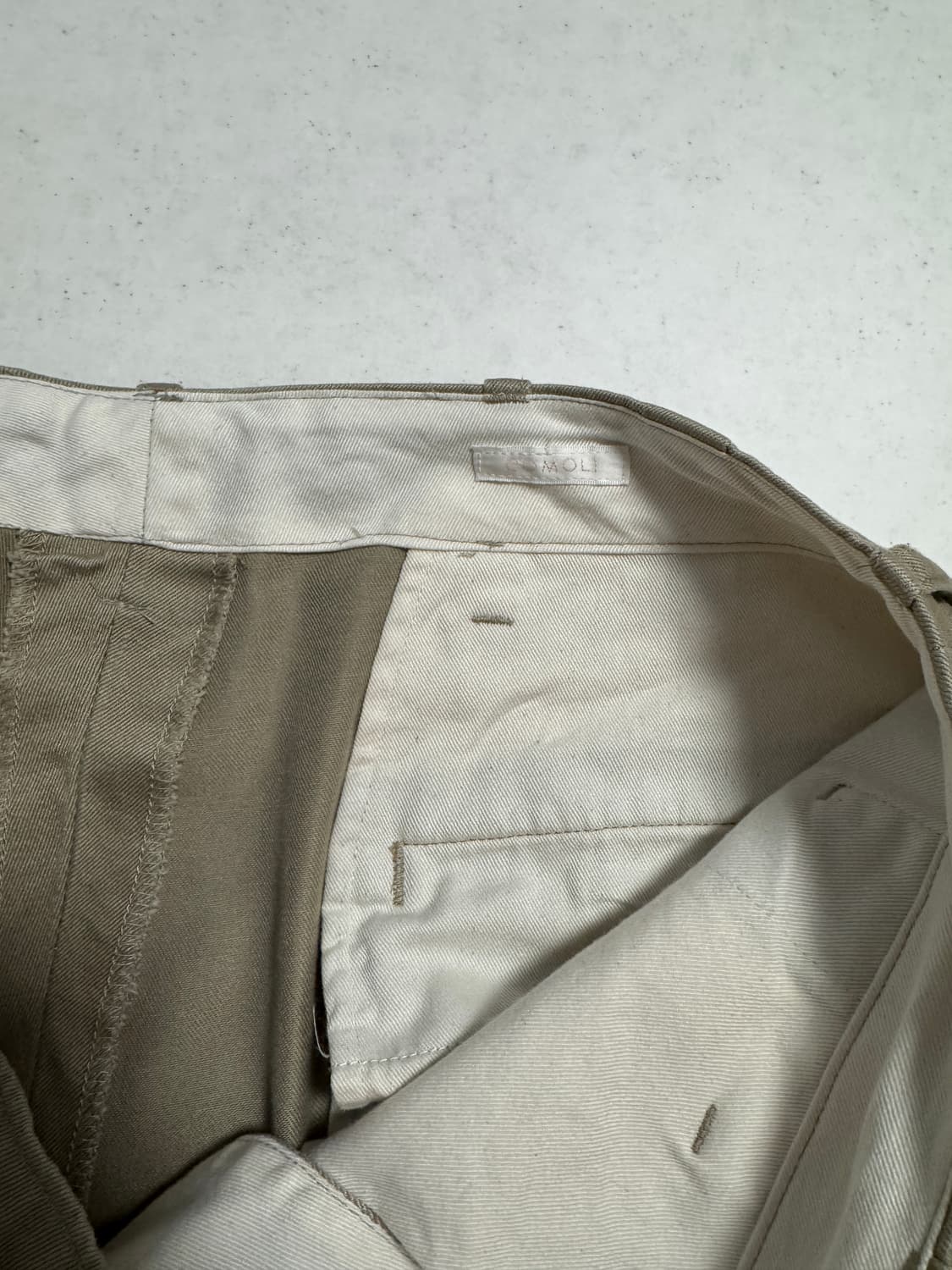 코모리) 24ss 치노 팬츠 2 상품이미지3