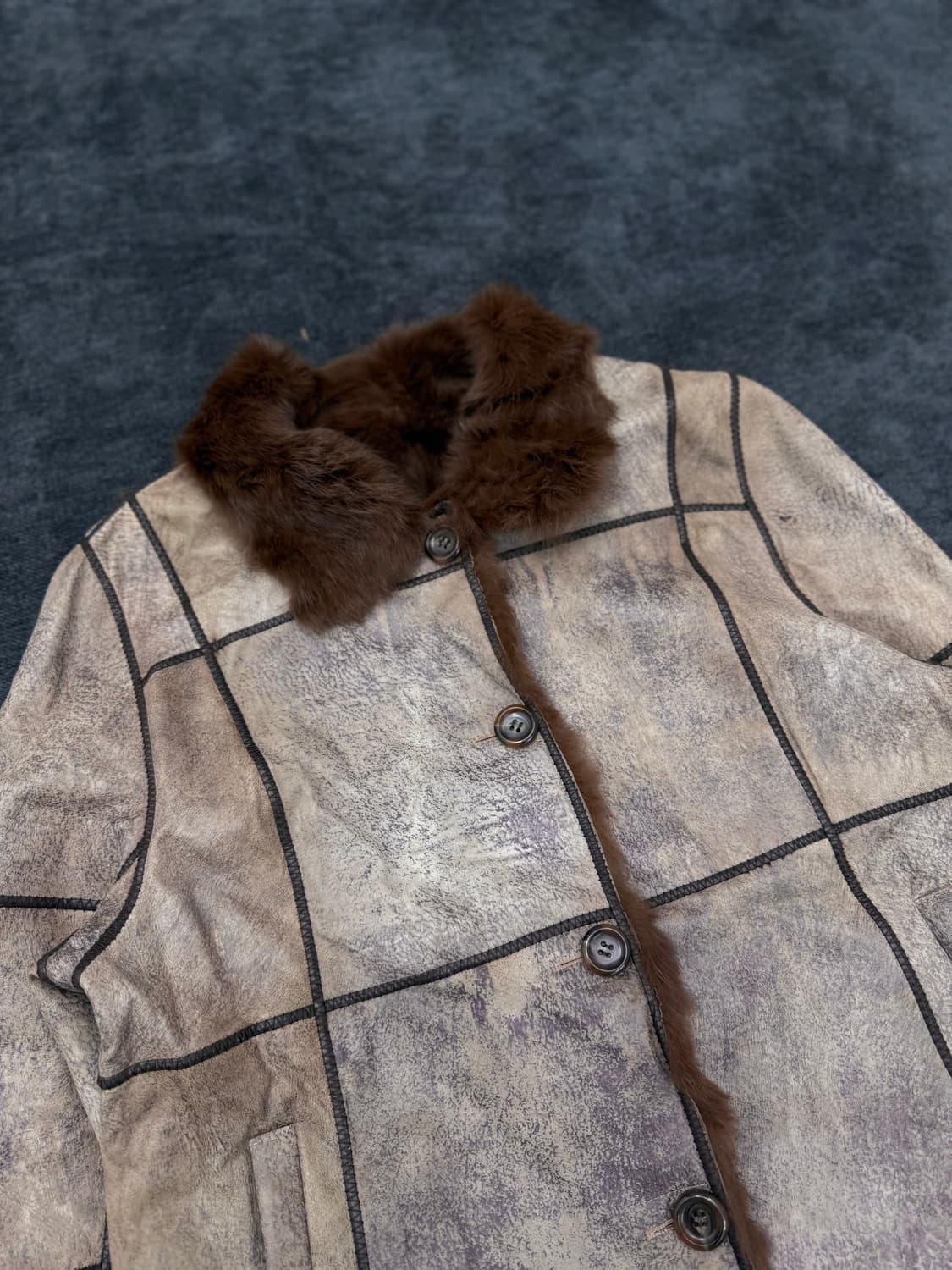 빈티지 래빗 시어링 자켓 상품이미지2