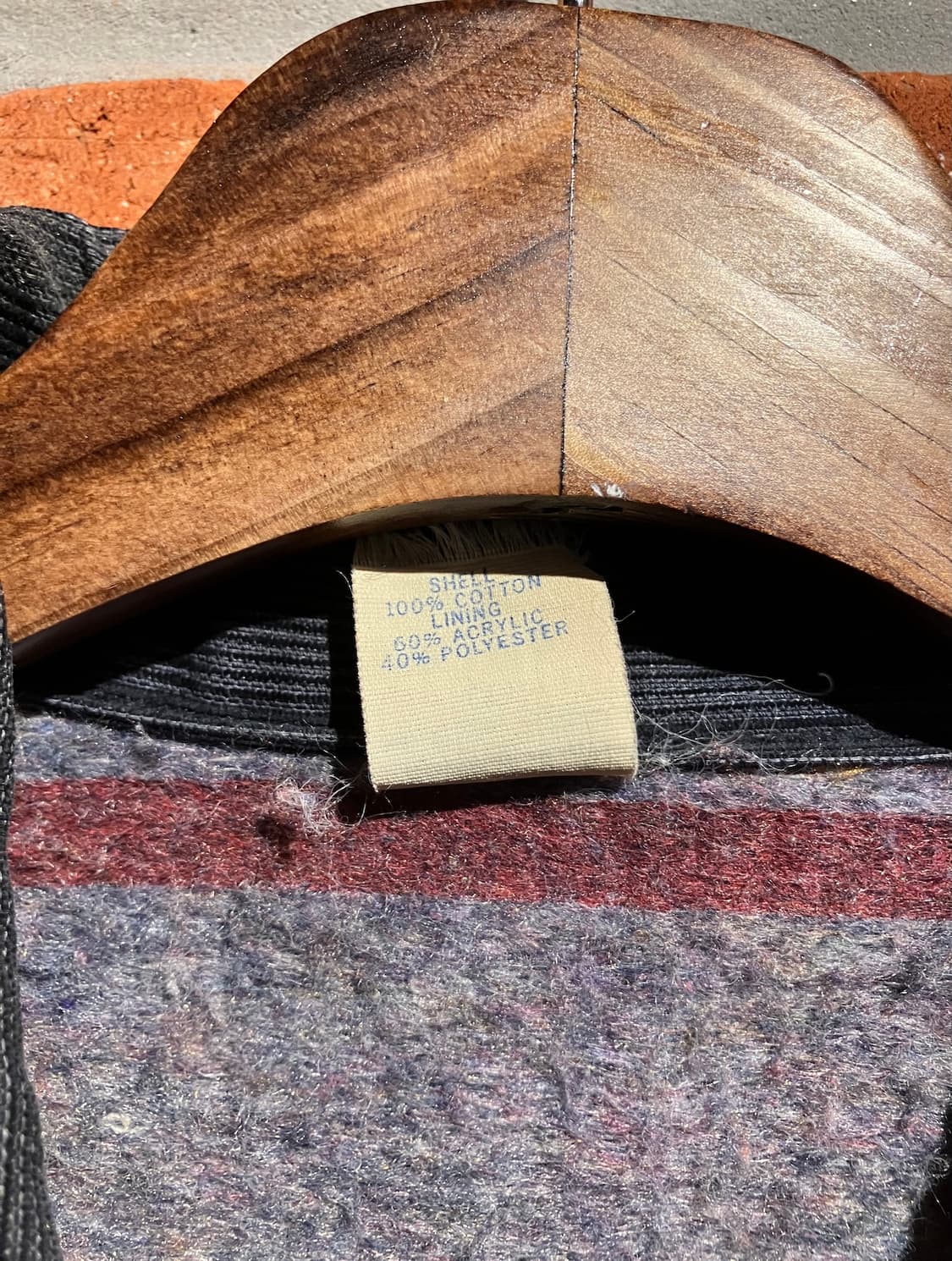 70s USA 빈티지 랭글러 빅벤 데님 워크 자켓 상품이미지10