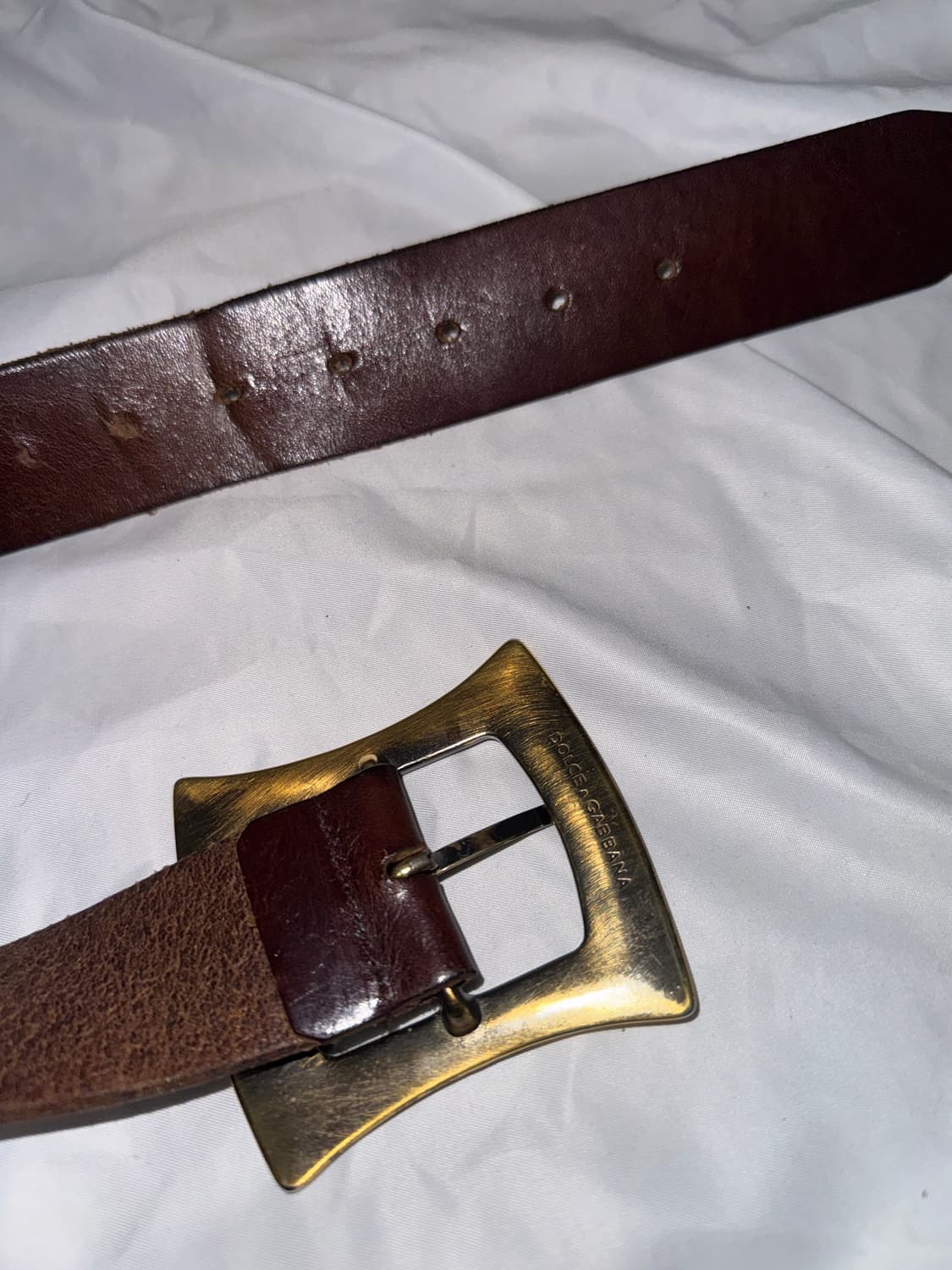 돌체앤가바나 빅 버클 벨트 상품이미지4