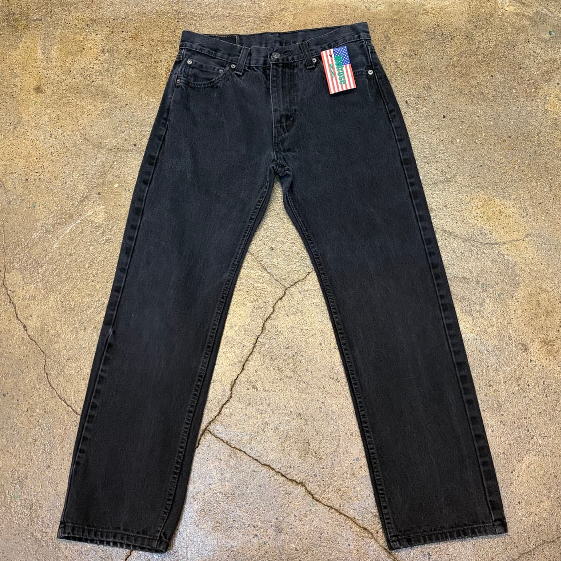 미국 빈티지 리바이스 505 블랙진 청바지 상품이미지1