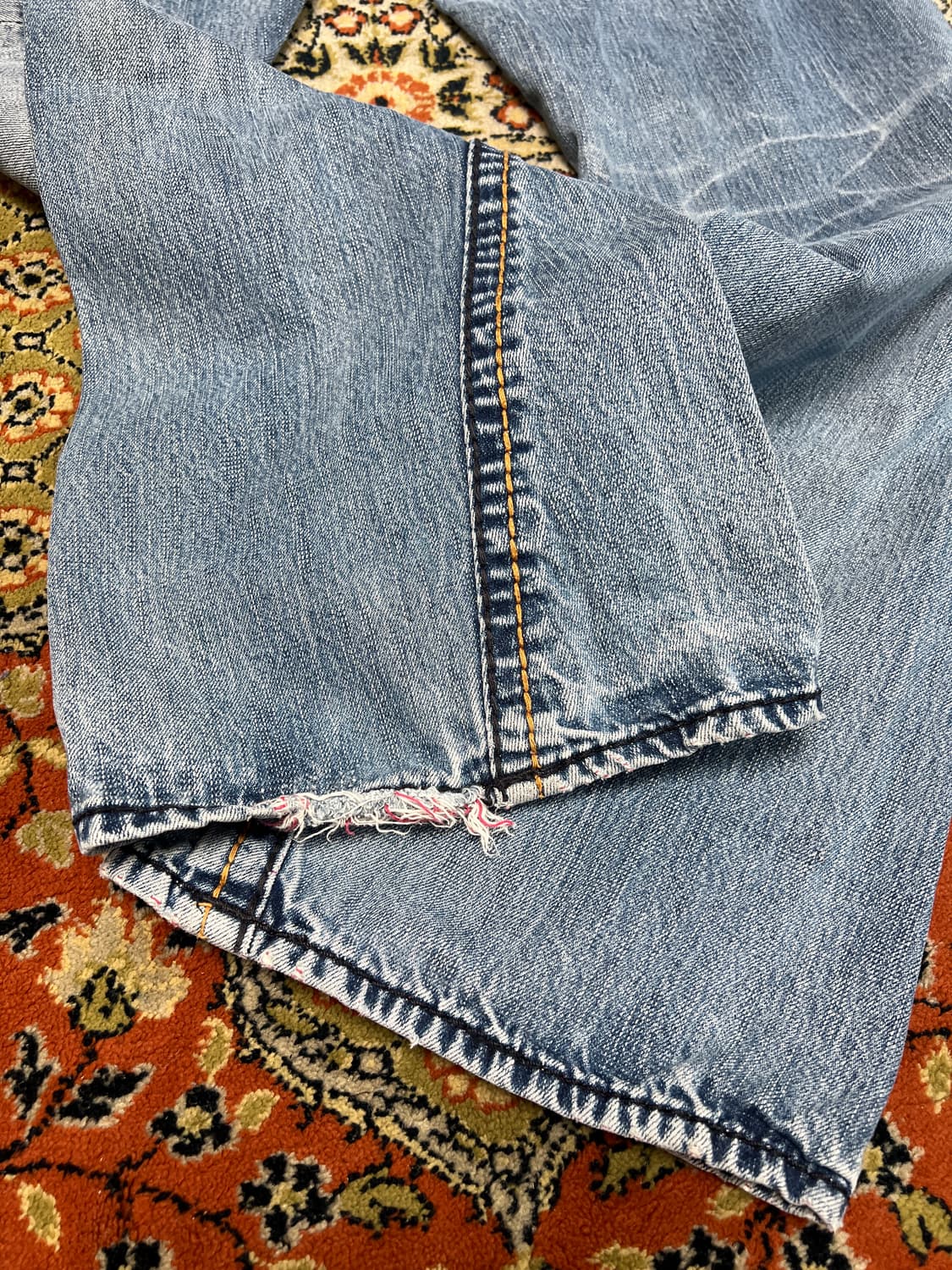 [34] 버커루 빈티지 부츠컷 플레어 데님 팬츠 상품이미지8