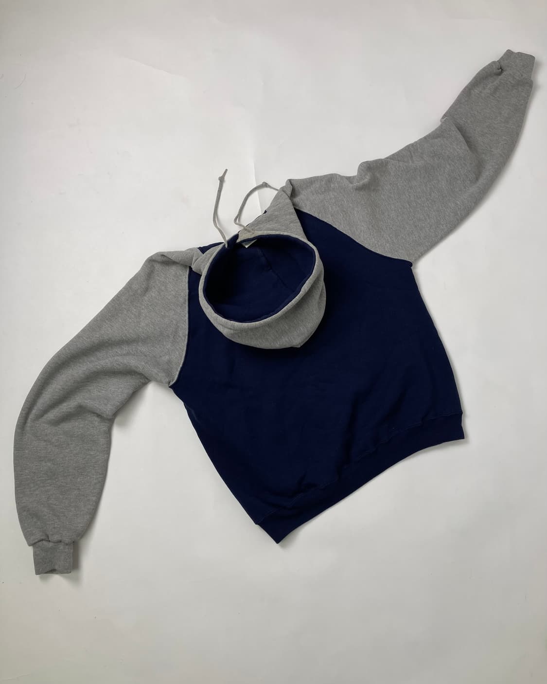 90s Russell Hoodie (navy/grey) 상품이미지2