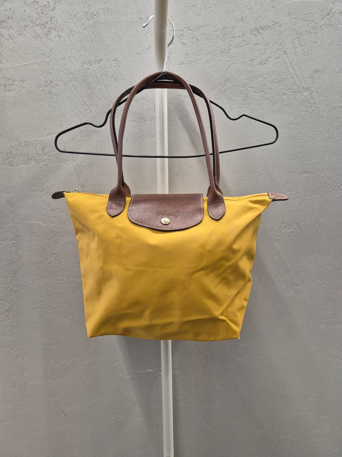 롱샴 르 플리아쥬 토트백 머스타드 상품이미지2