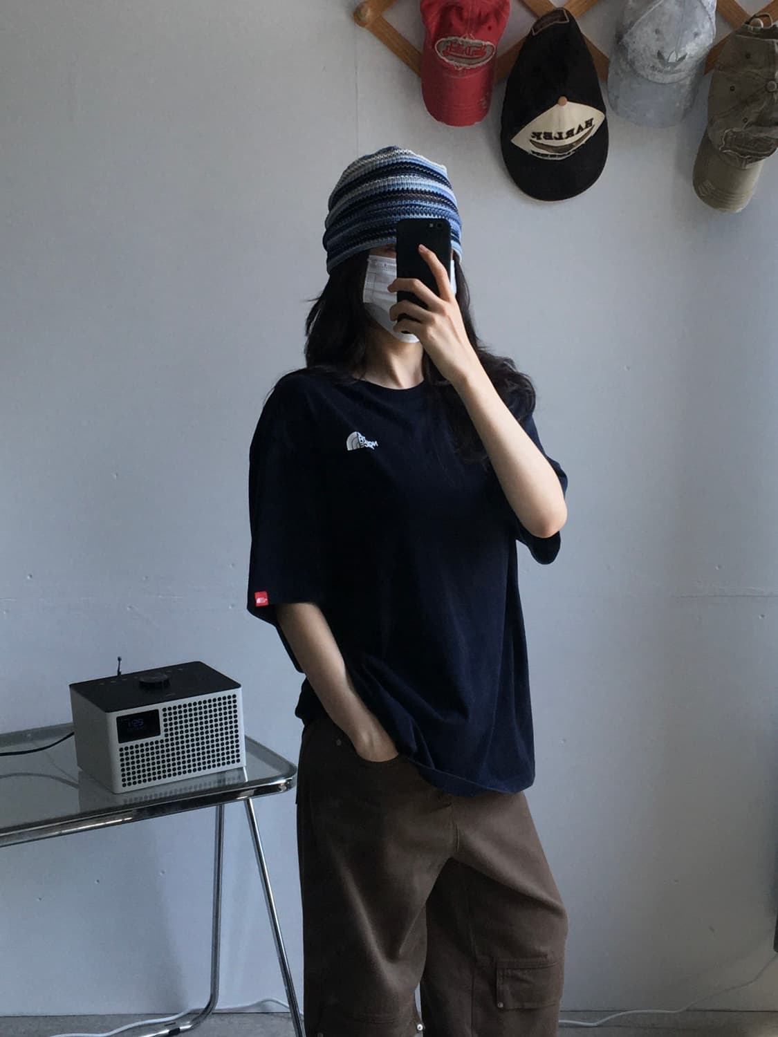 노스페이스 백프린팅 반팔티셔츠 상품이미지2