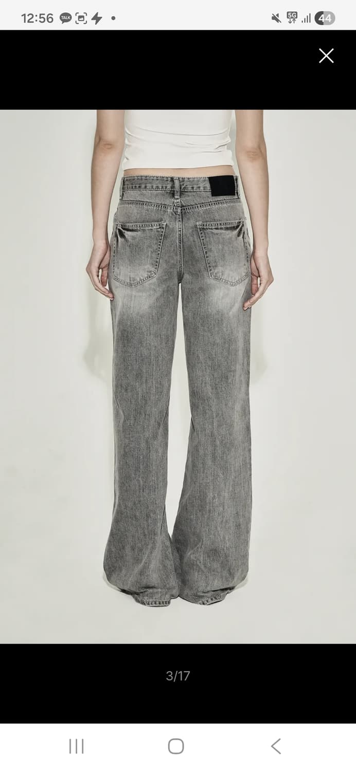 시너진 스트레이트 데님 팬츠 상품이미지2