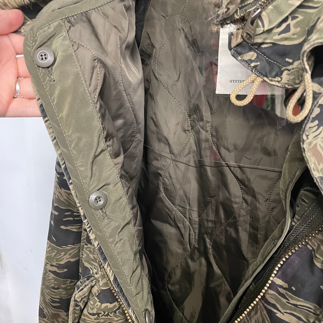 히스테릭글래머 x 피넛 N2B 파카 상품이미지7