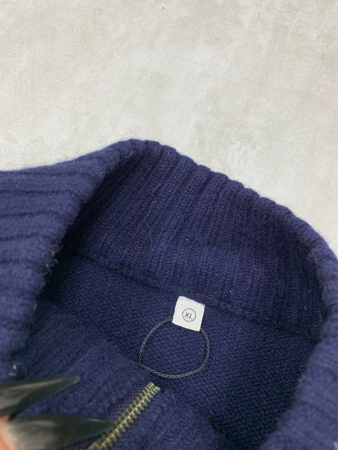 유니클로 패턴 반집업 니트 #412 상품이미지4