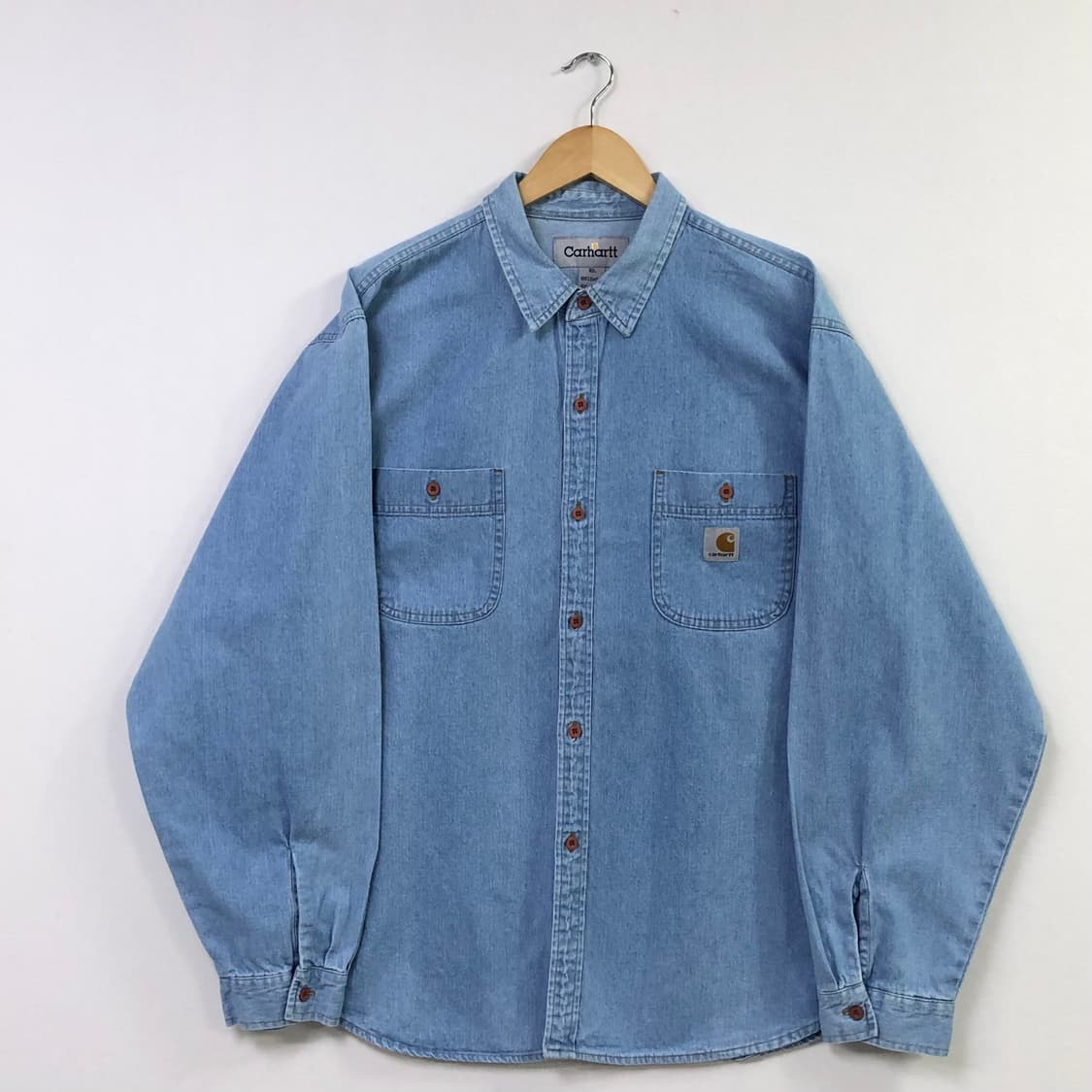 XL 칼하트 데님 셔츠 상품이미지2