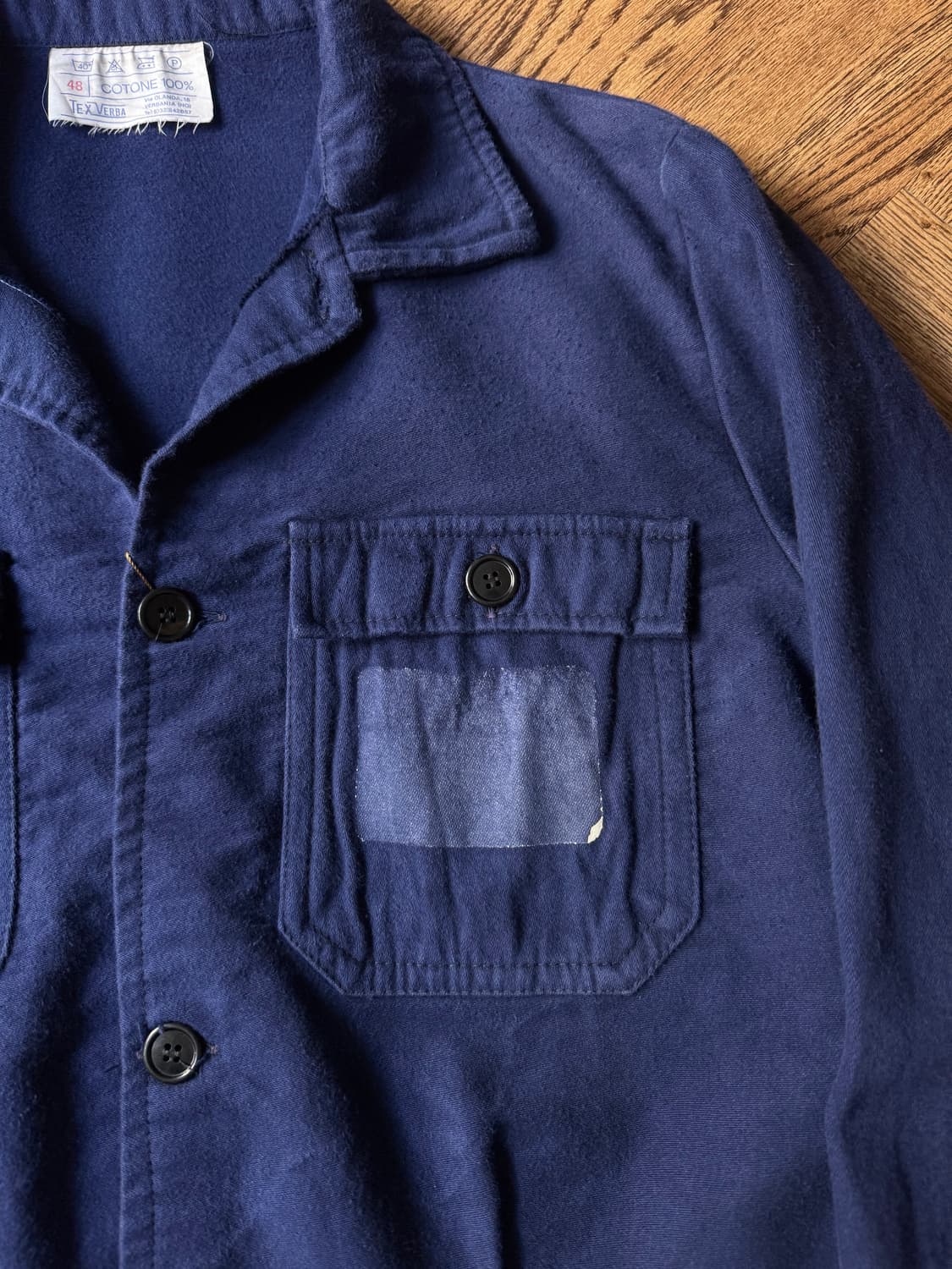 [M]90's 빈티지 트러커 타입 몰스킨 프렌치 워크자켓 상품이미지3