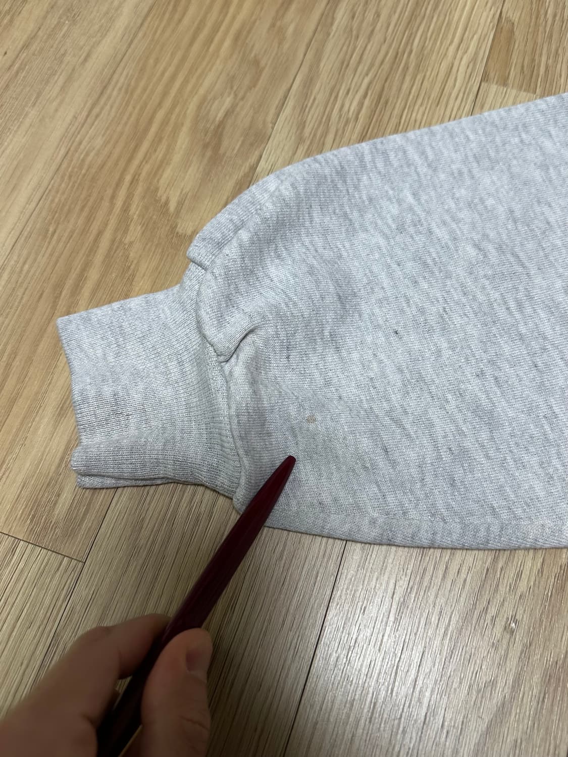 90s 빈티지 러셀 스웻셔츠 그레이 L USA 상품이미지10