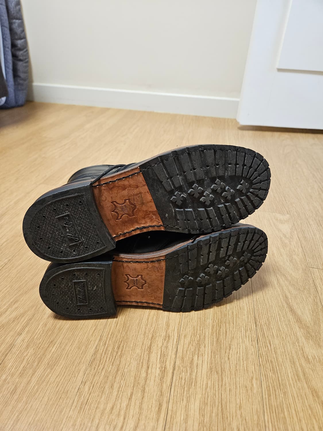 호킨스 소가죽 블랙 워커 부츠 상품이미지8